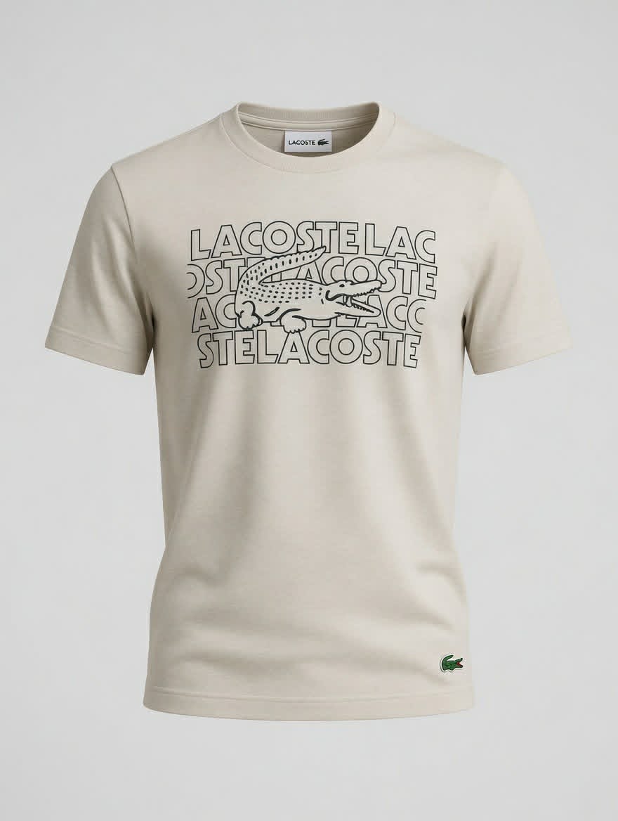 Lacoste ensemble beige