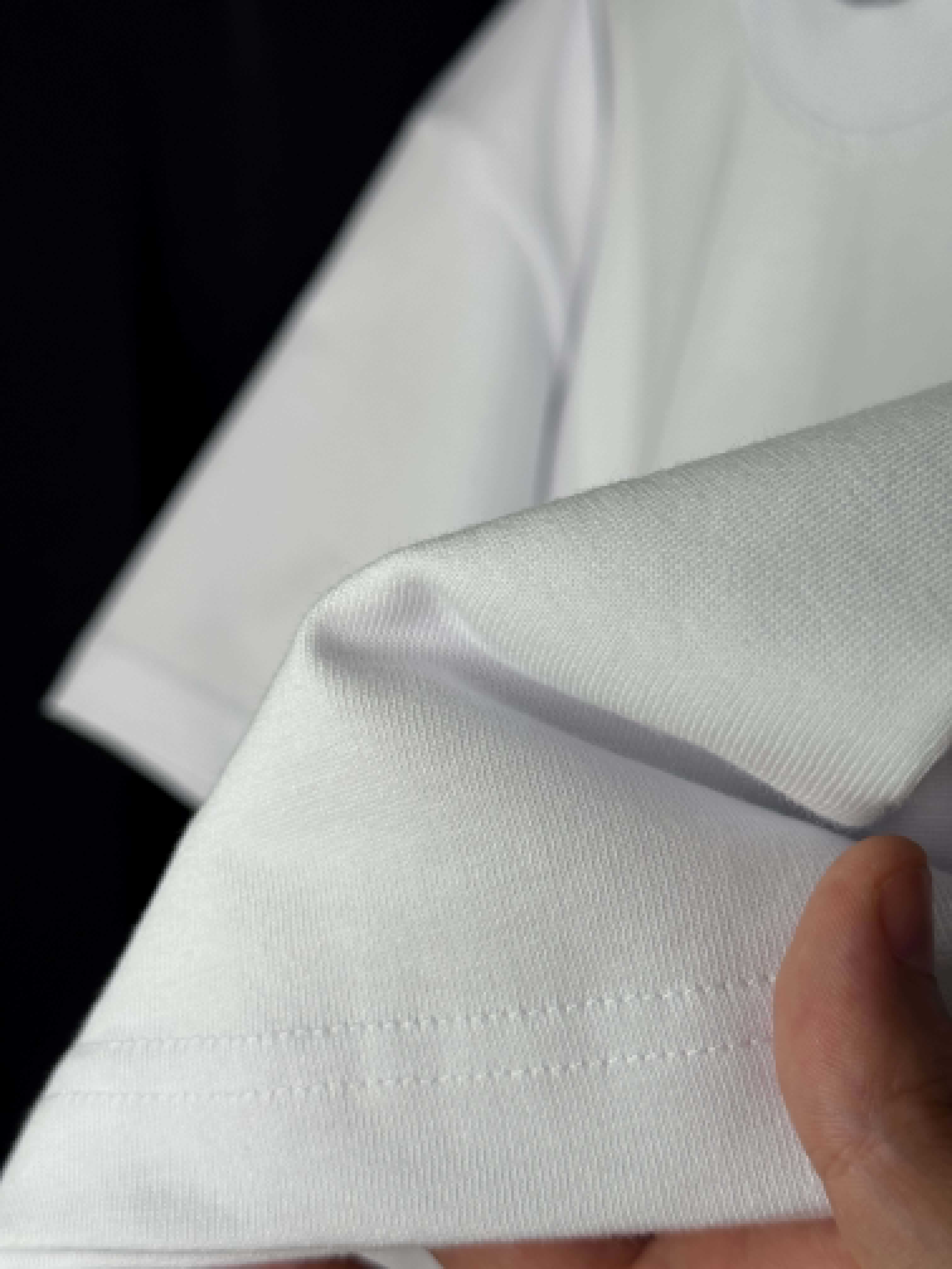Oversize plus white shirt "PREMIUM" (blanc)