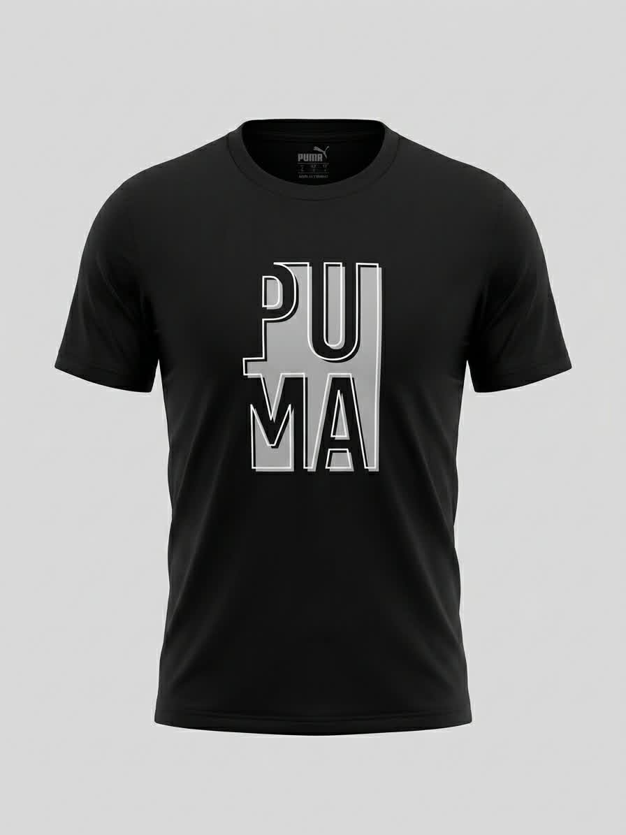 puma t-shirt noir