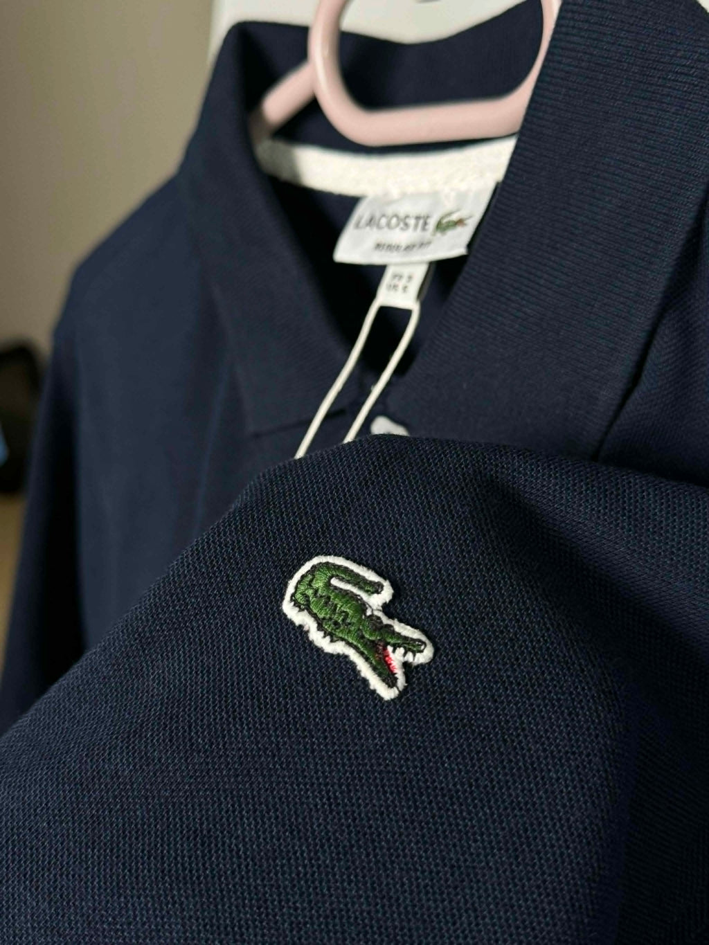 Polo lacoste 1  bleu marine