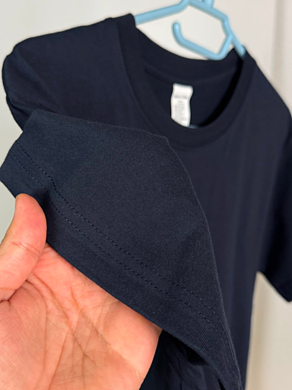 Semi Oversize navy shirt (bleu)