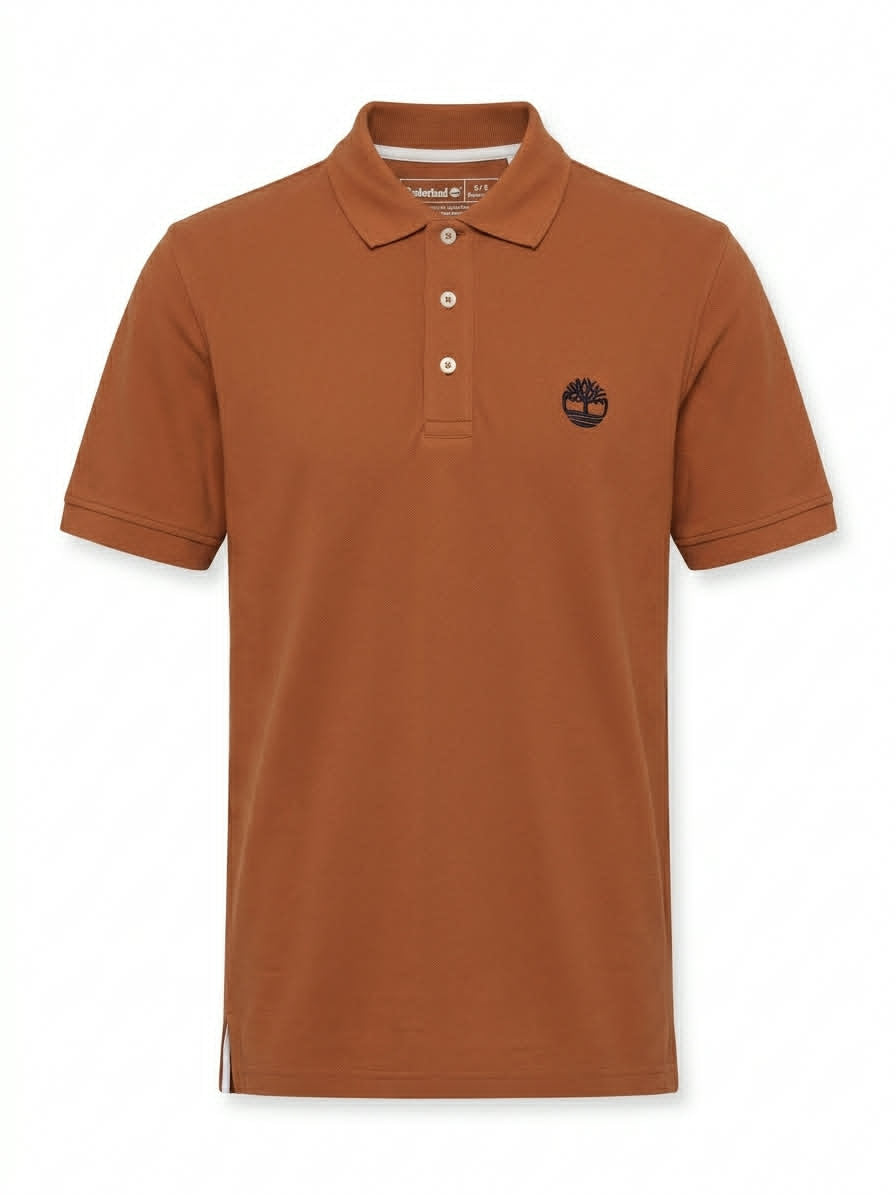 Timberland polo shirt camel