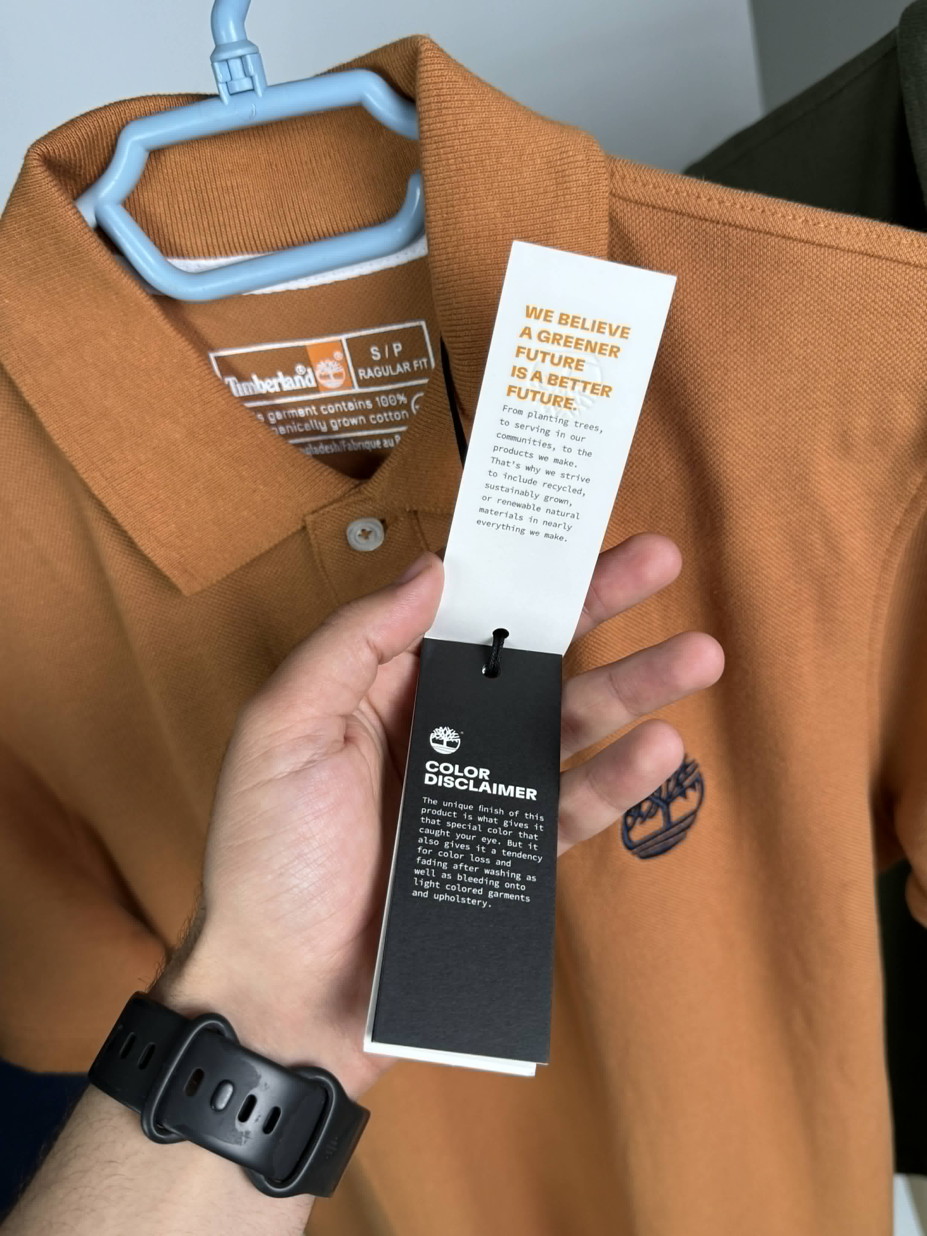 Timberland polo shirt camel