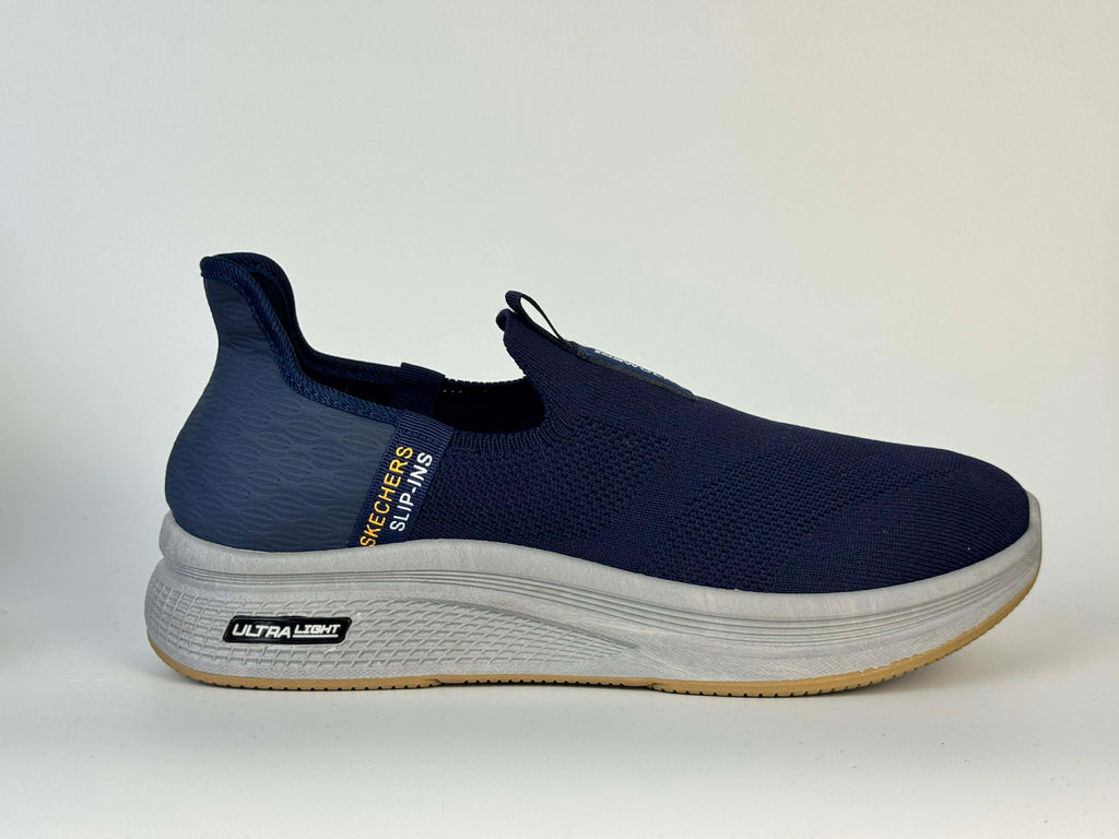 sketchers ultralight sans lacet bleu