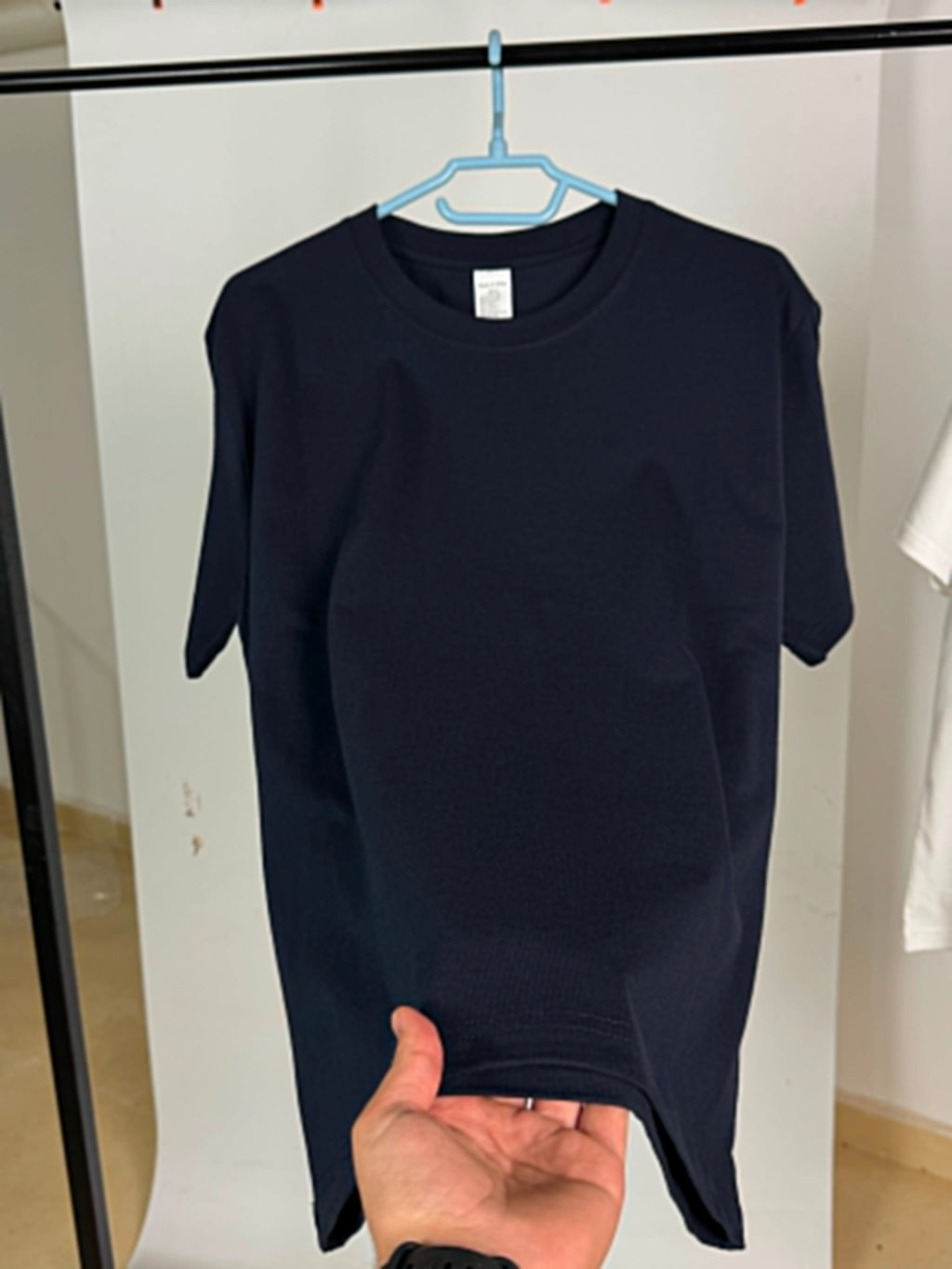 Semi Oversize navy shirt (bleu)