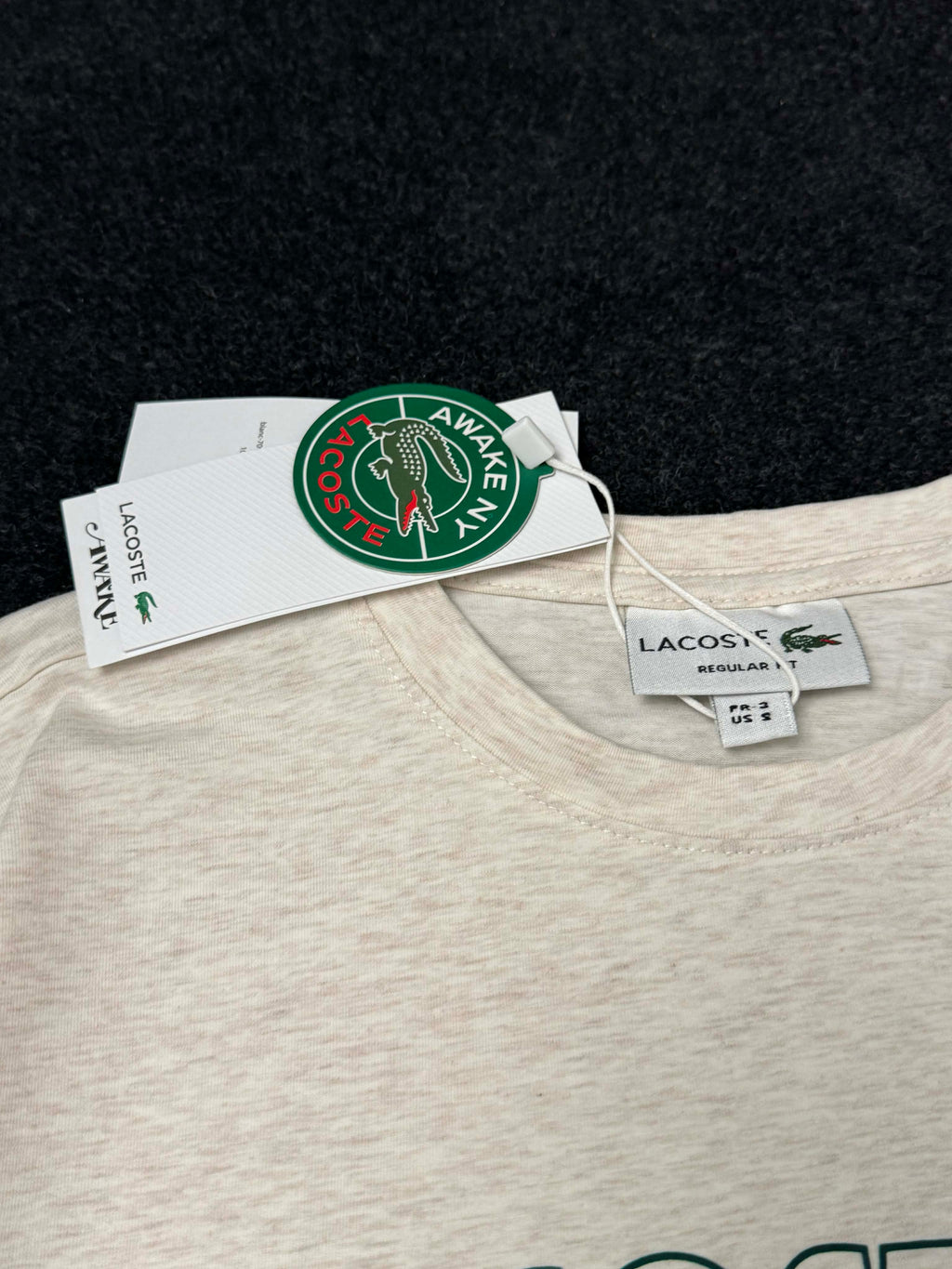 Lacoste ensemble beige