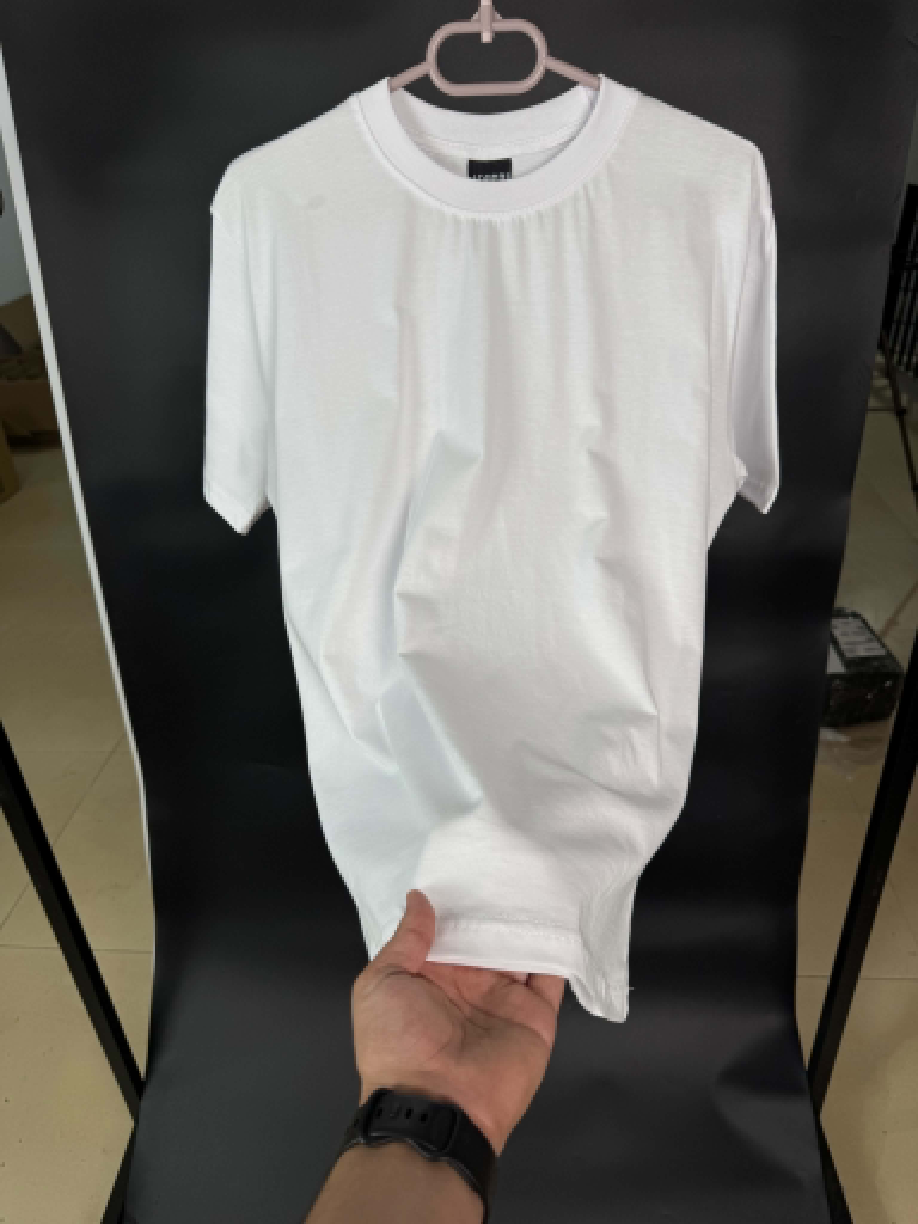 Regular fit white shirt (blanc)