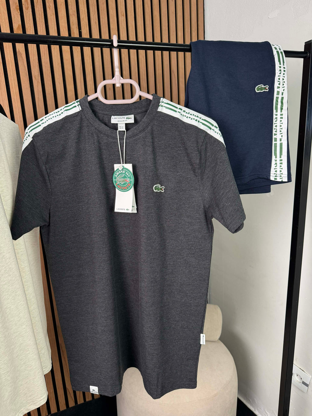 Lacoste ensemble gris
