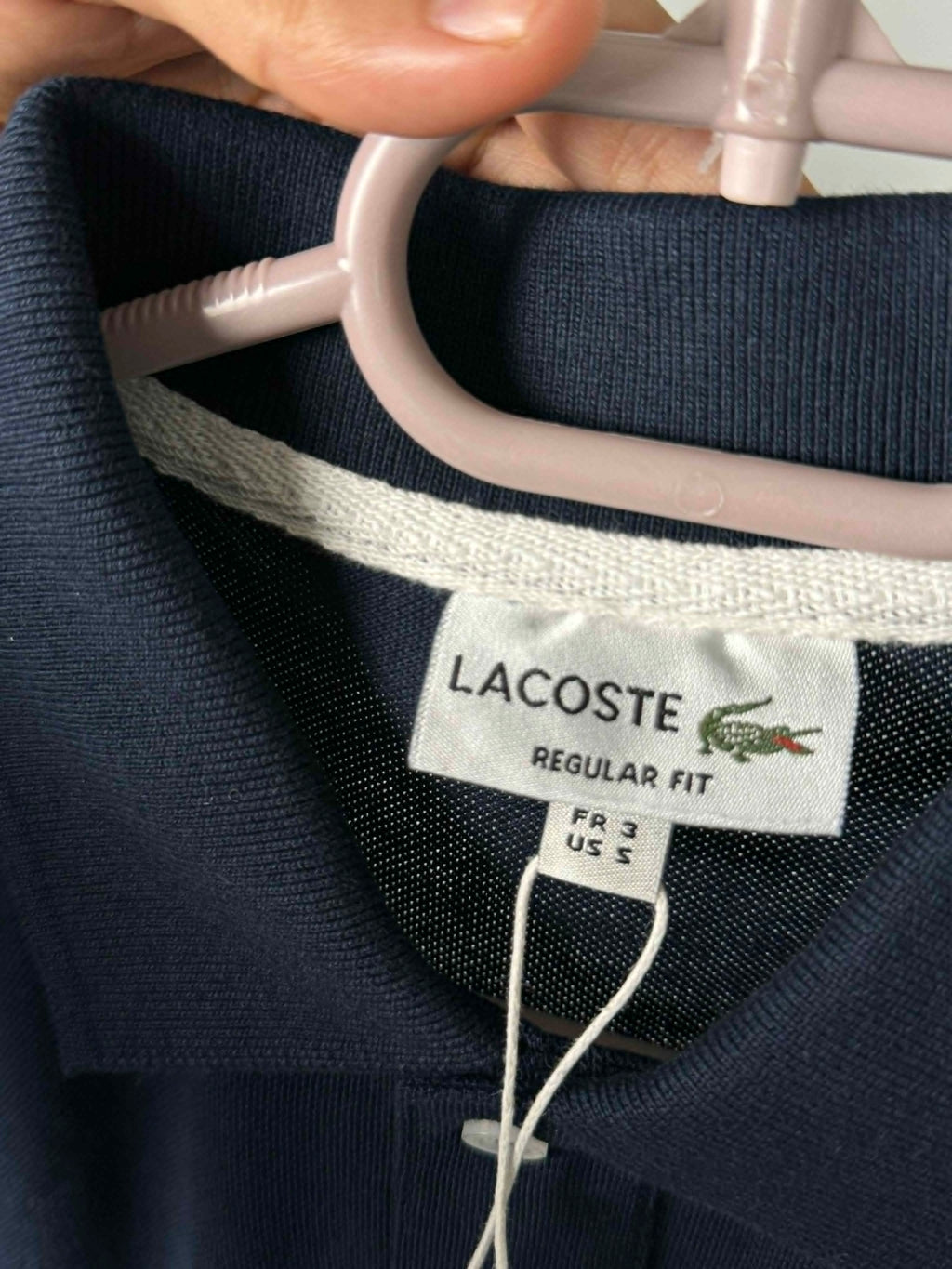 Polo lacoste 1  bleu marine