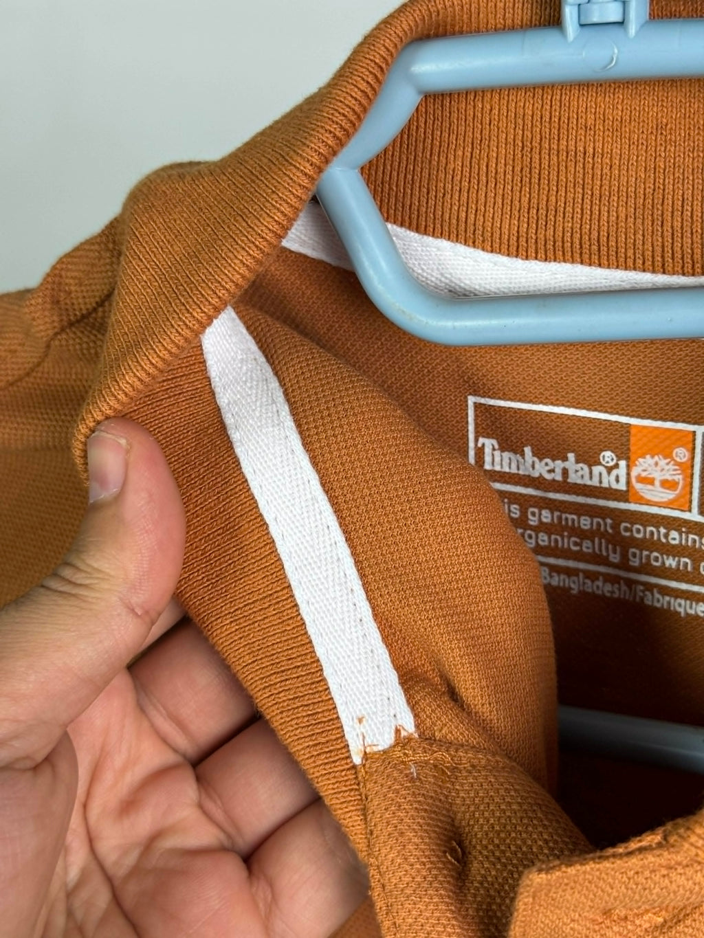 Timberland polo shirt camel