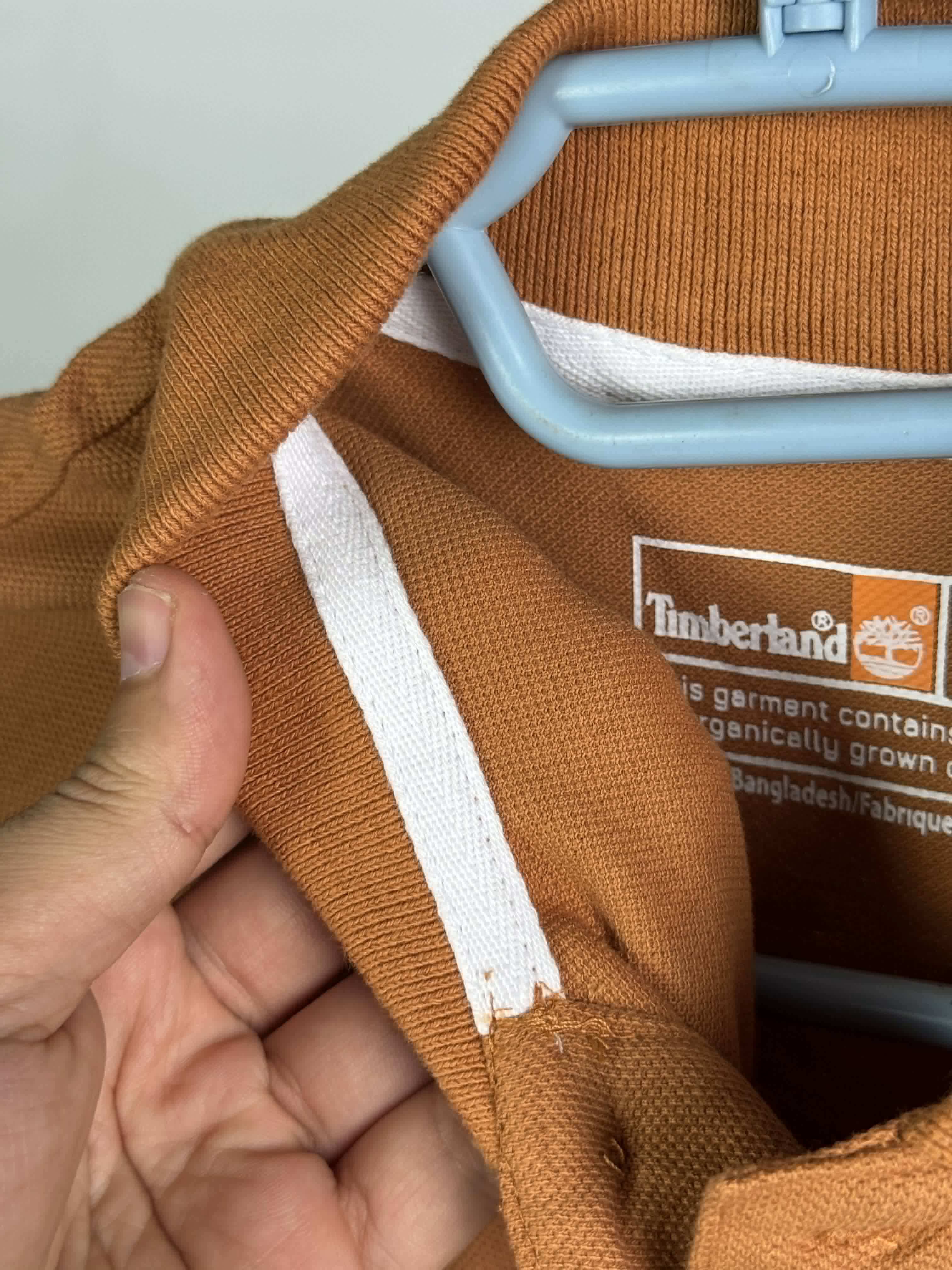 Timberland polo shirt camel