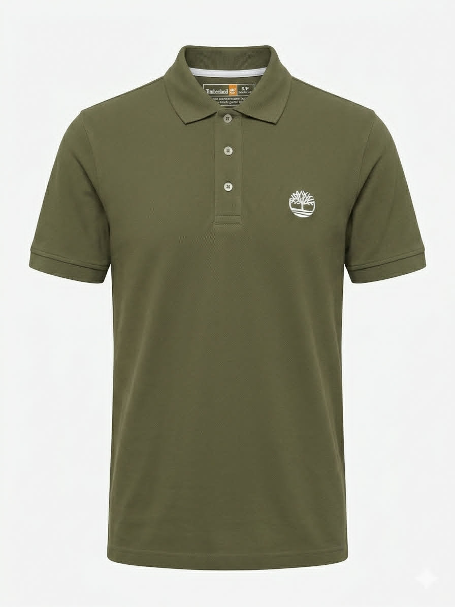Timberland polo shirt green