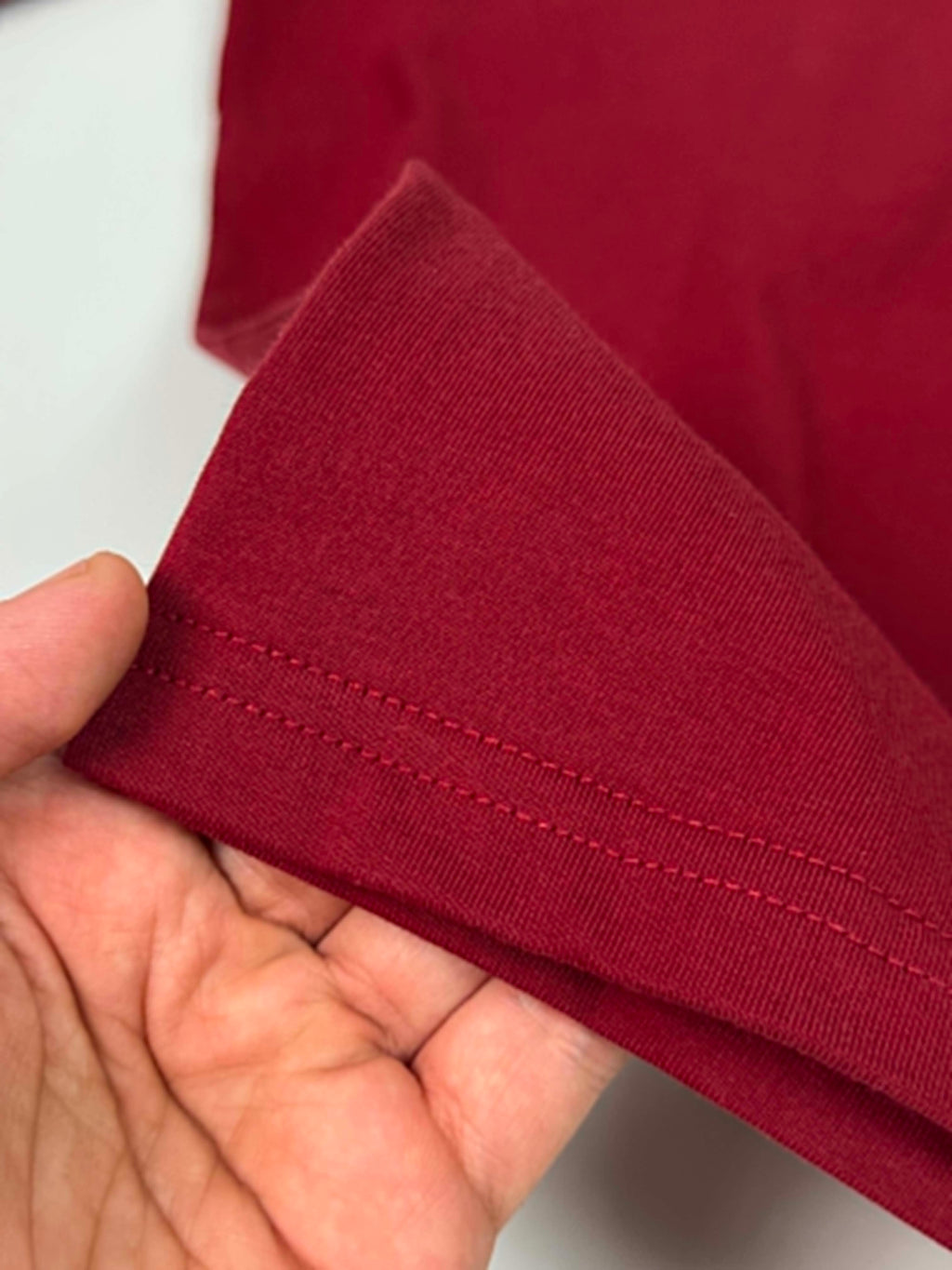 Semi Oversize brick red shirt (rouge brique)