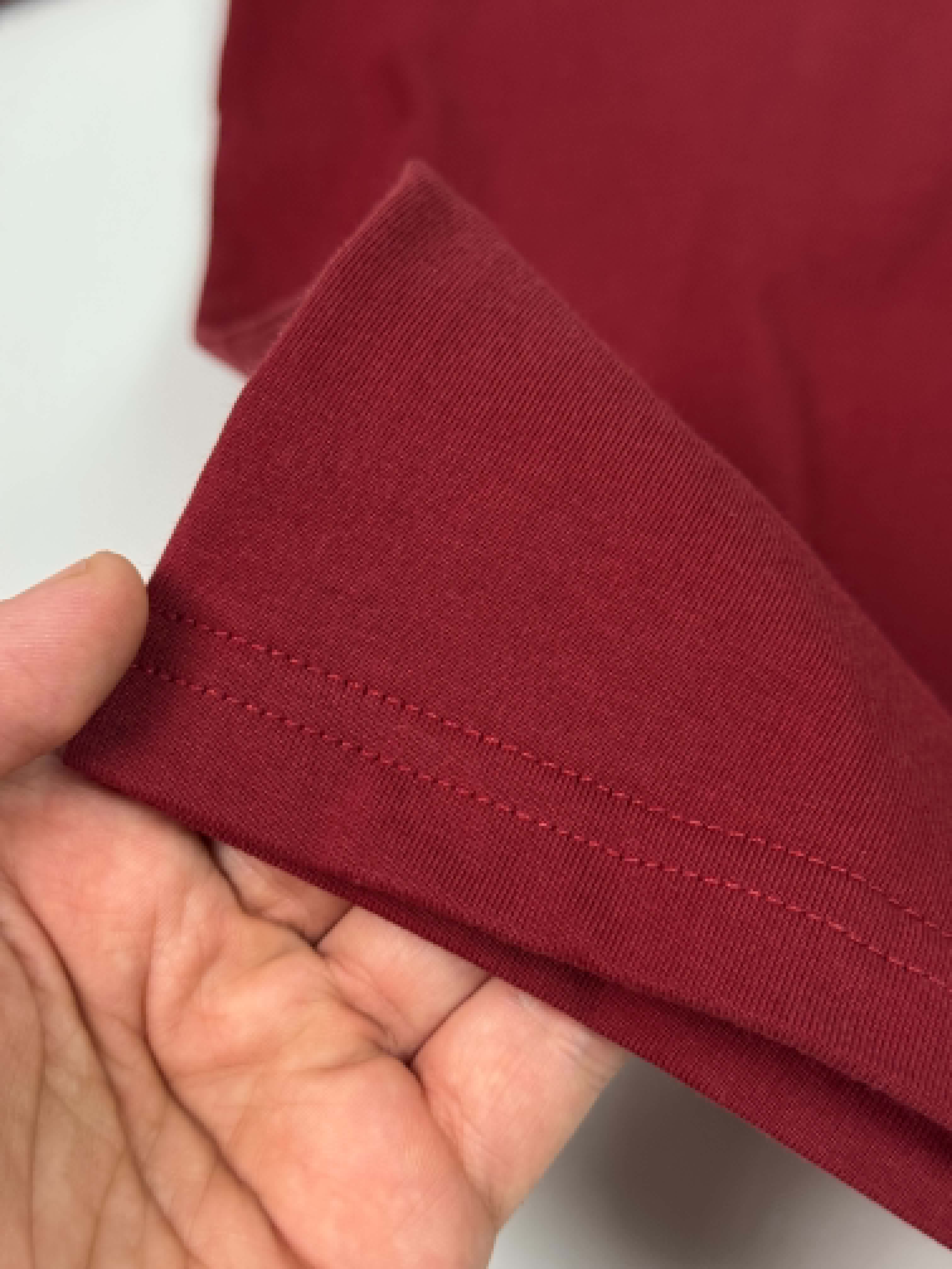 Semi Oversize brick red shirt (rouge brique)