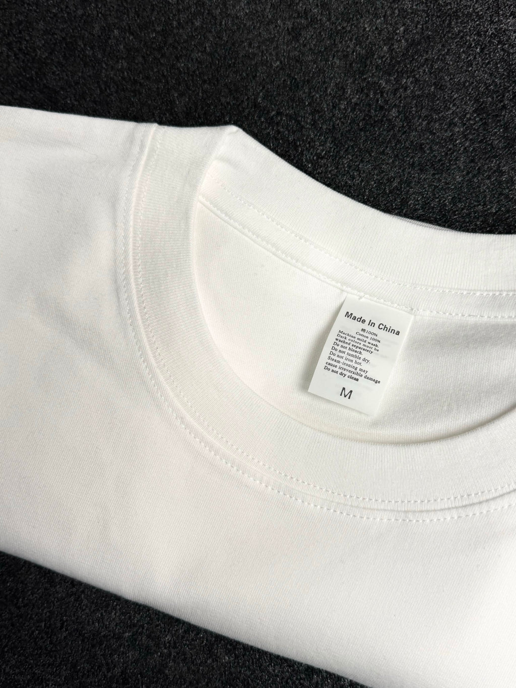 Semi Oversize white shirt (blanc)