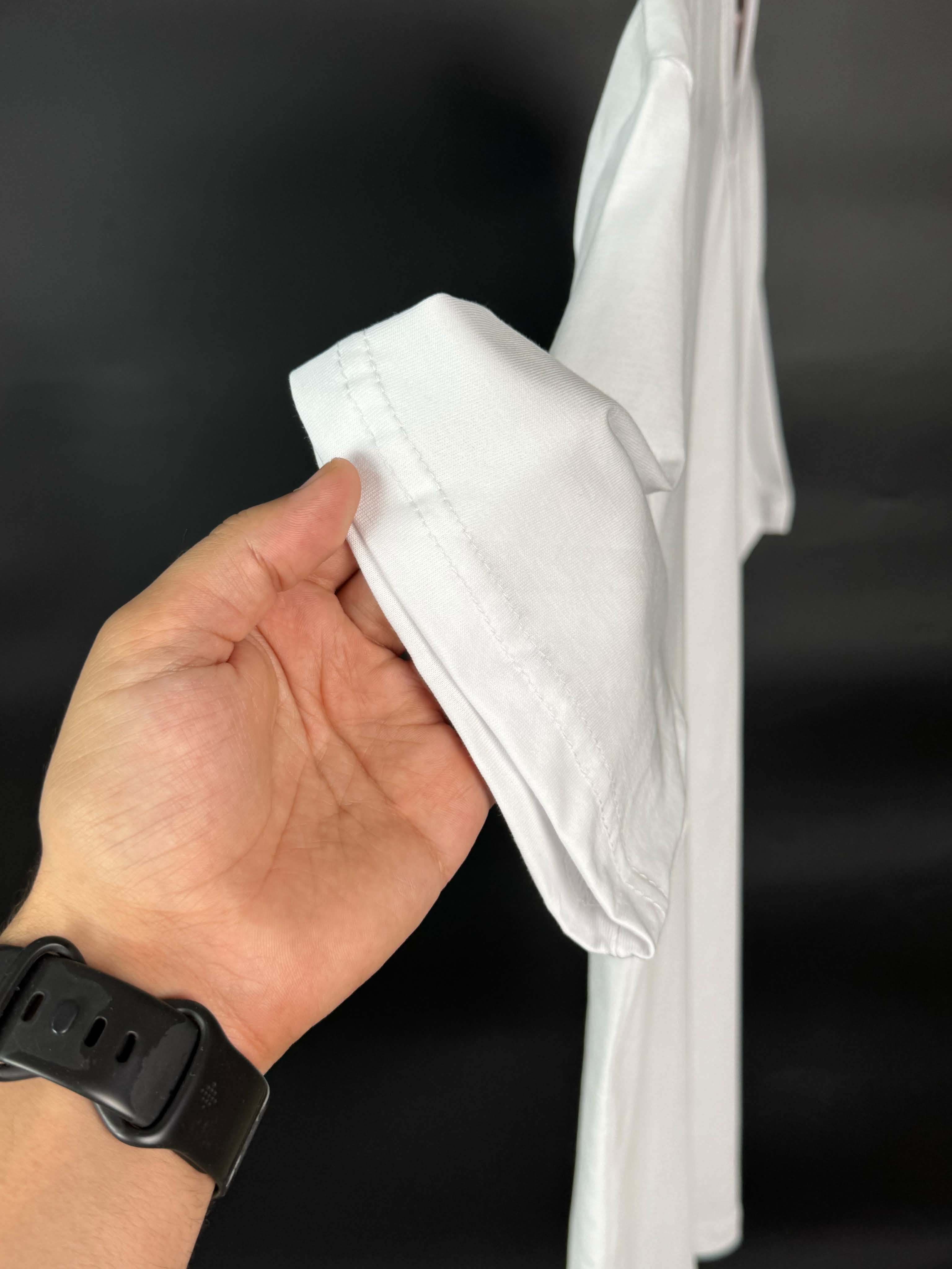 Regular fit white shirt (blanc)