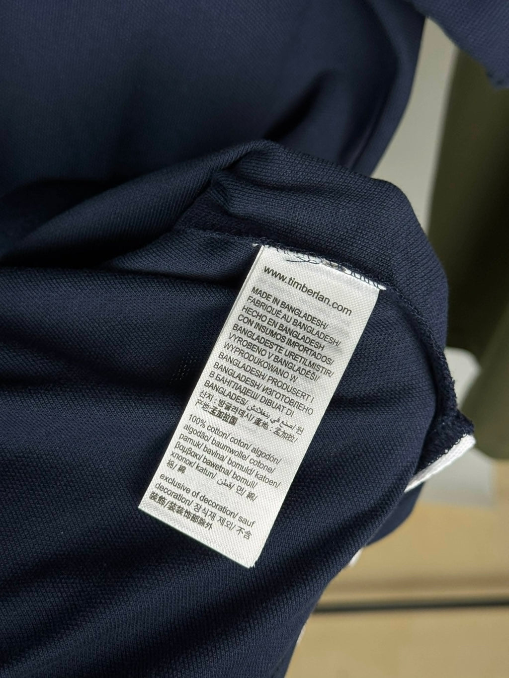 Timberland polo shirt marine
