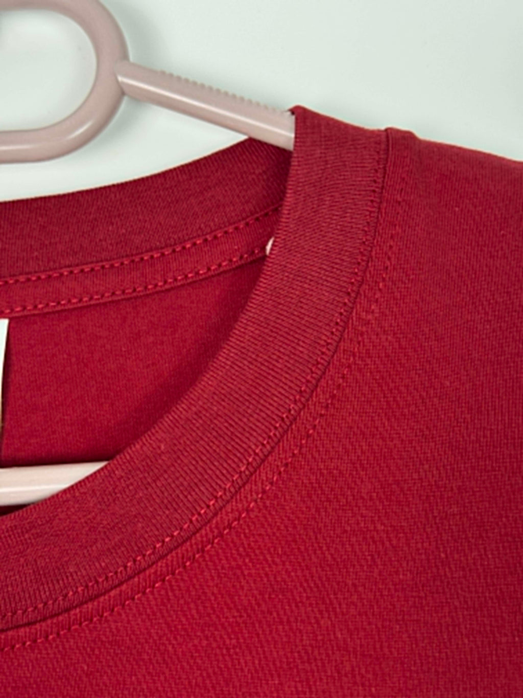 Semi Oversize brick red shirt (rouge brique)