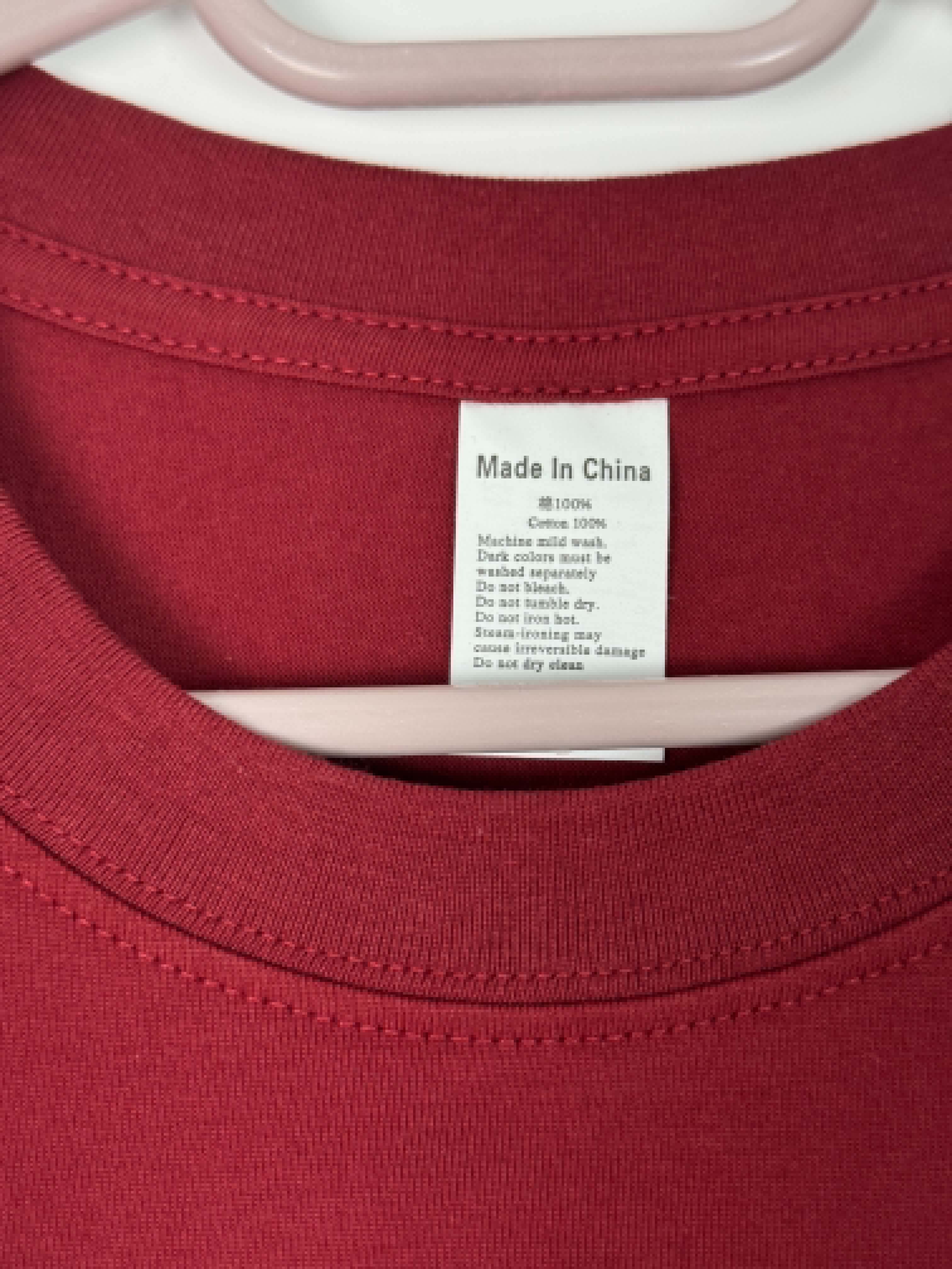 Semi Oversize brick red shirt (rouge brique)