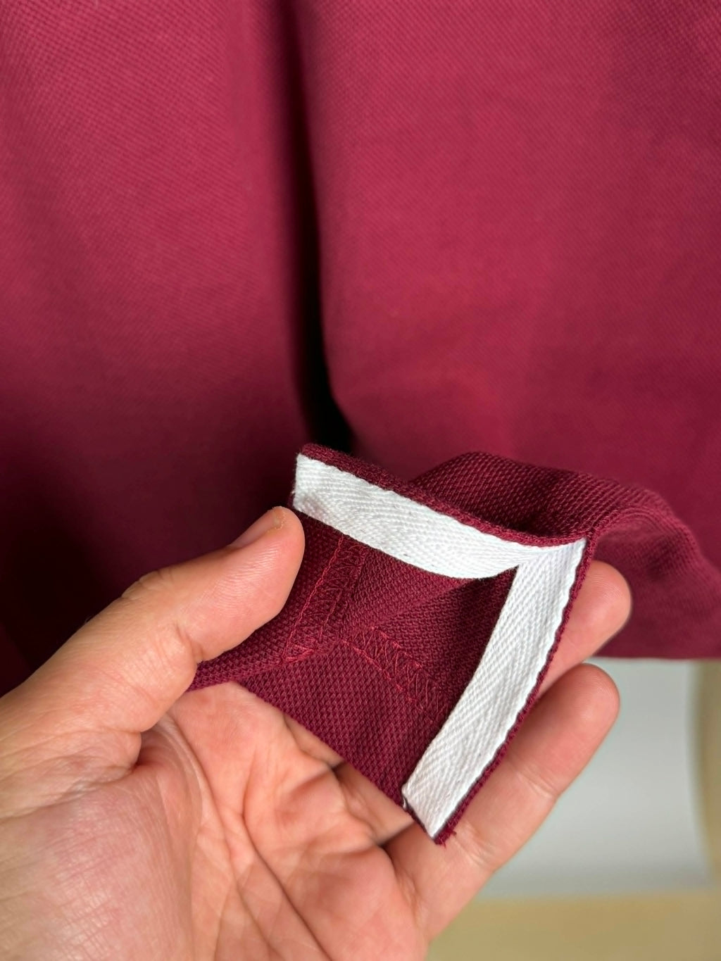 Timberland polo shirt wine red