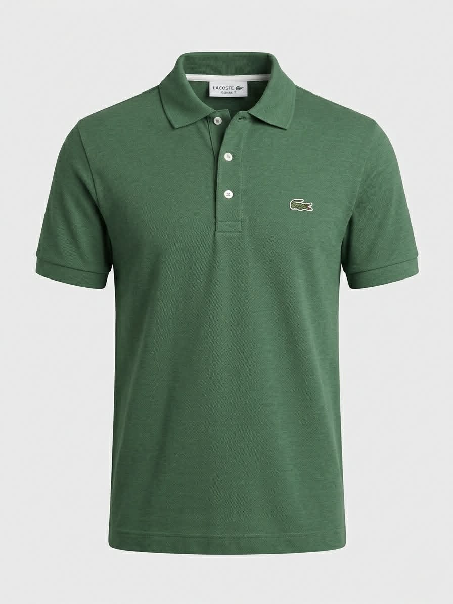Polo lacoste 1  vert