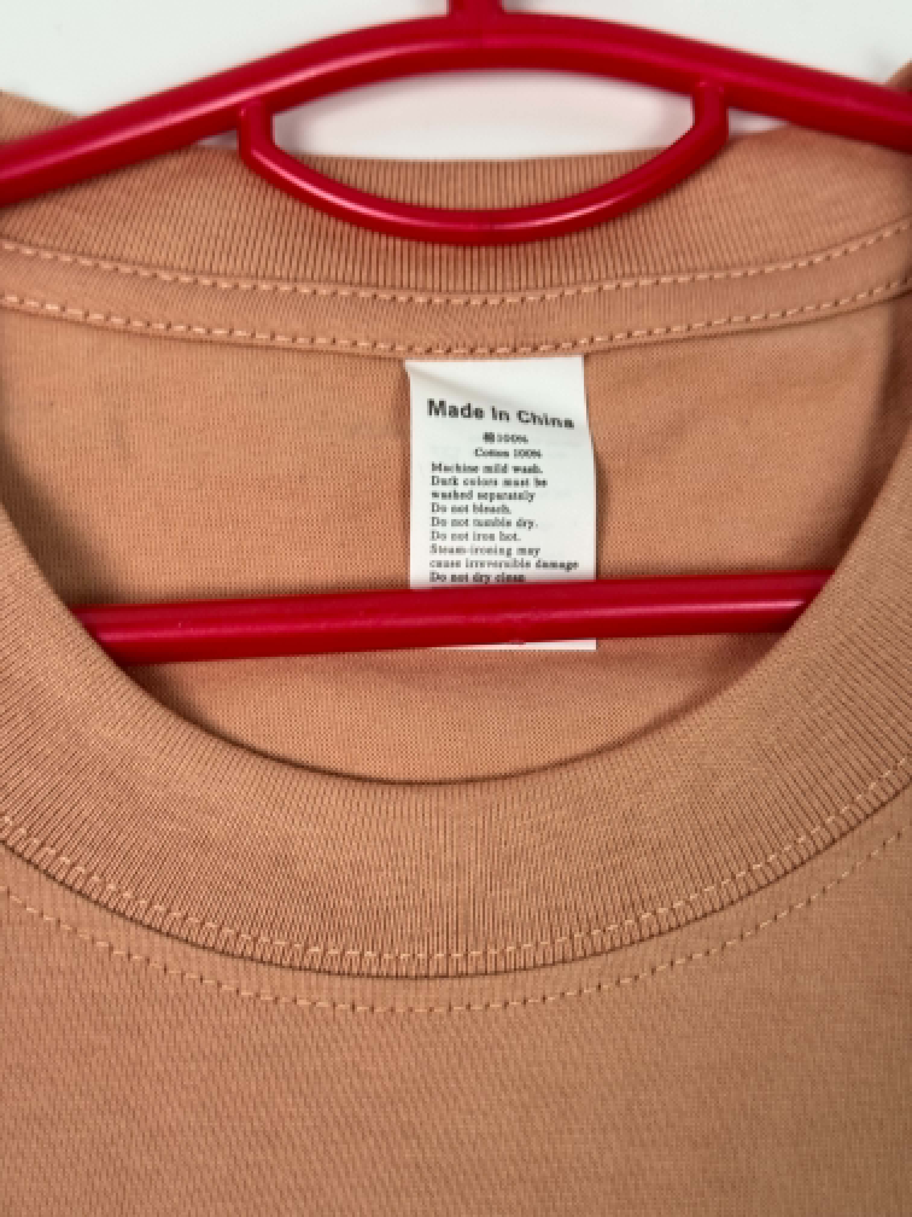 Semi Oversize shrimp pink shirt (crevette)