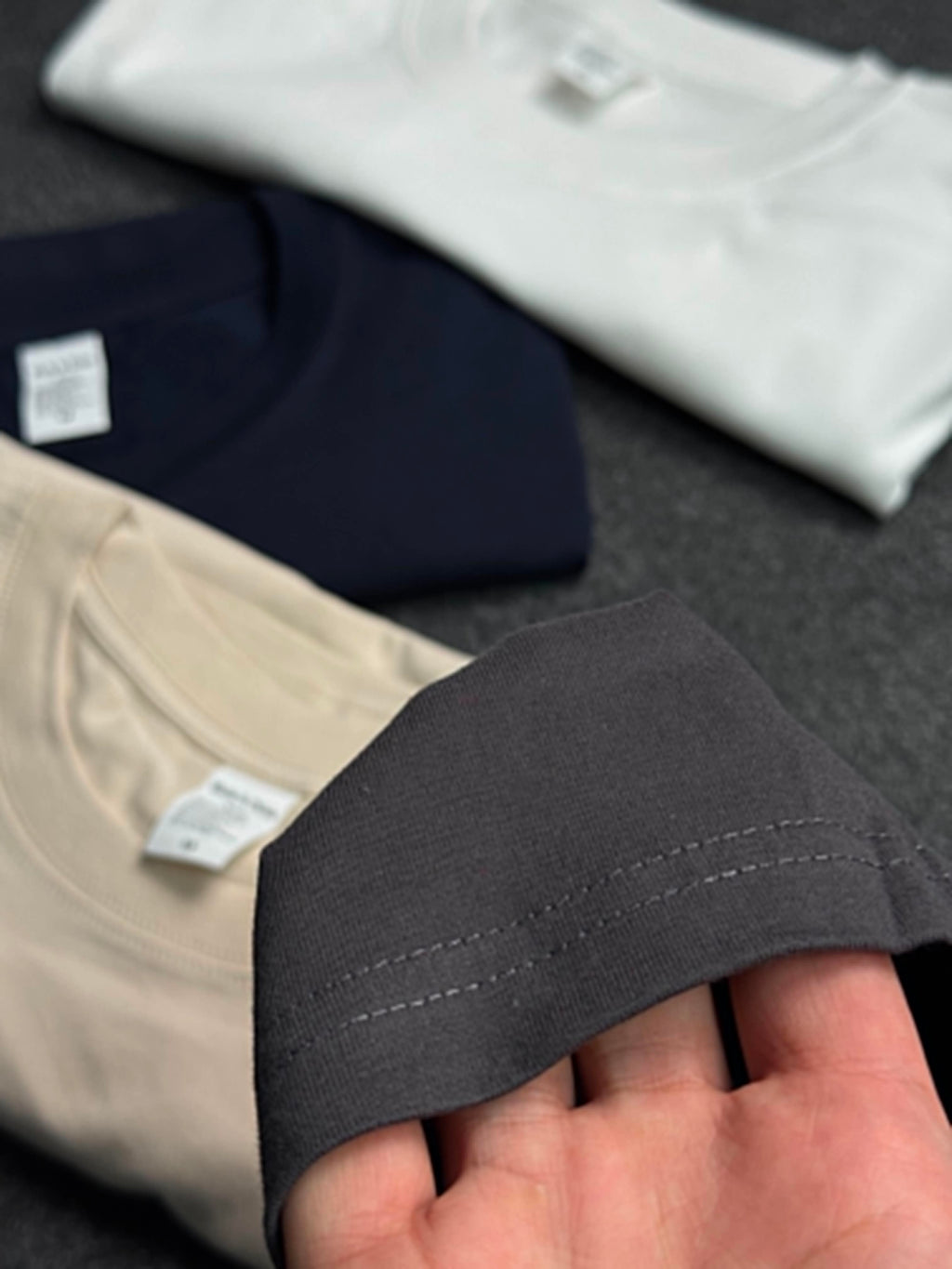 Semi Oversize grey shirt (gris)