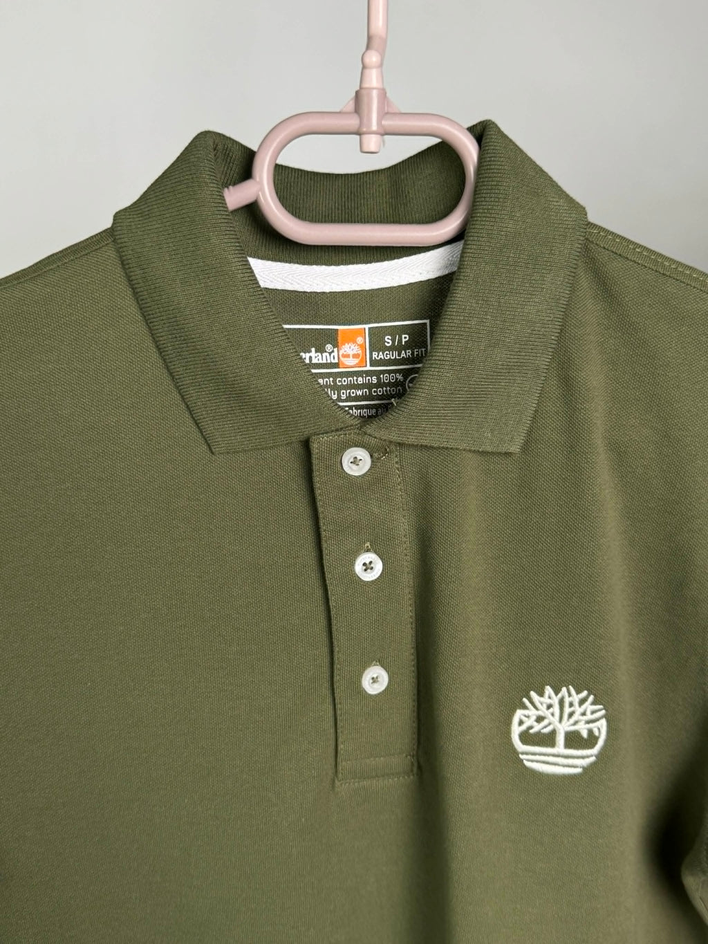 Timberland polo shirt green