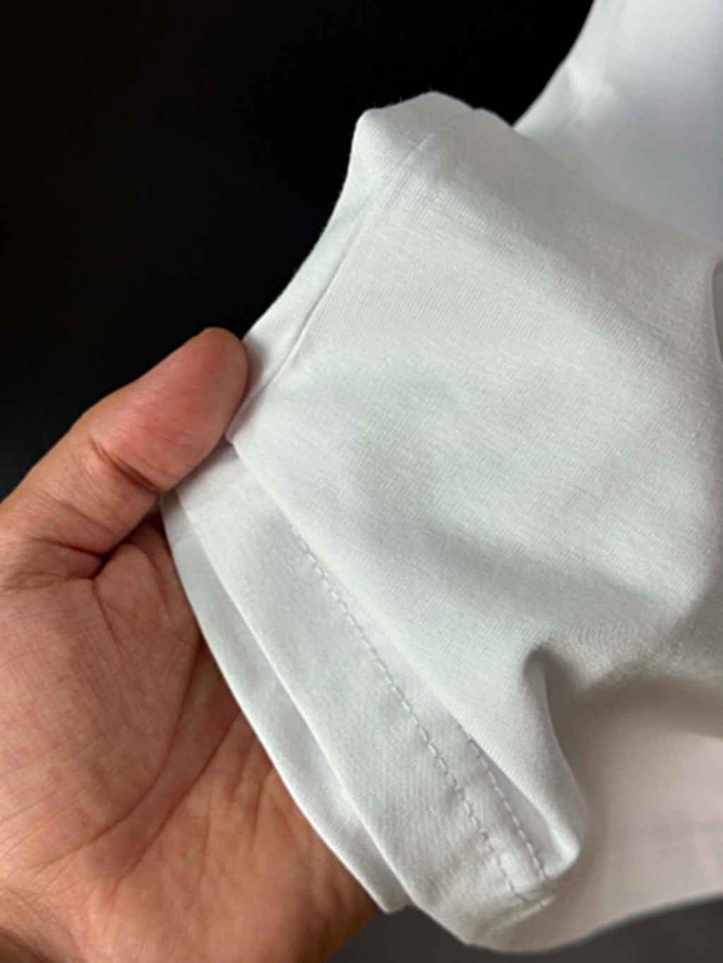 Regular fit white shirt (blanc)