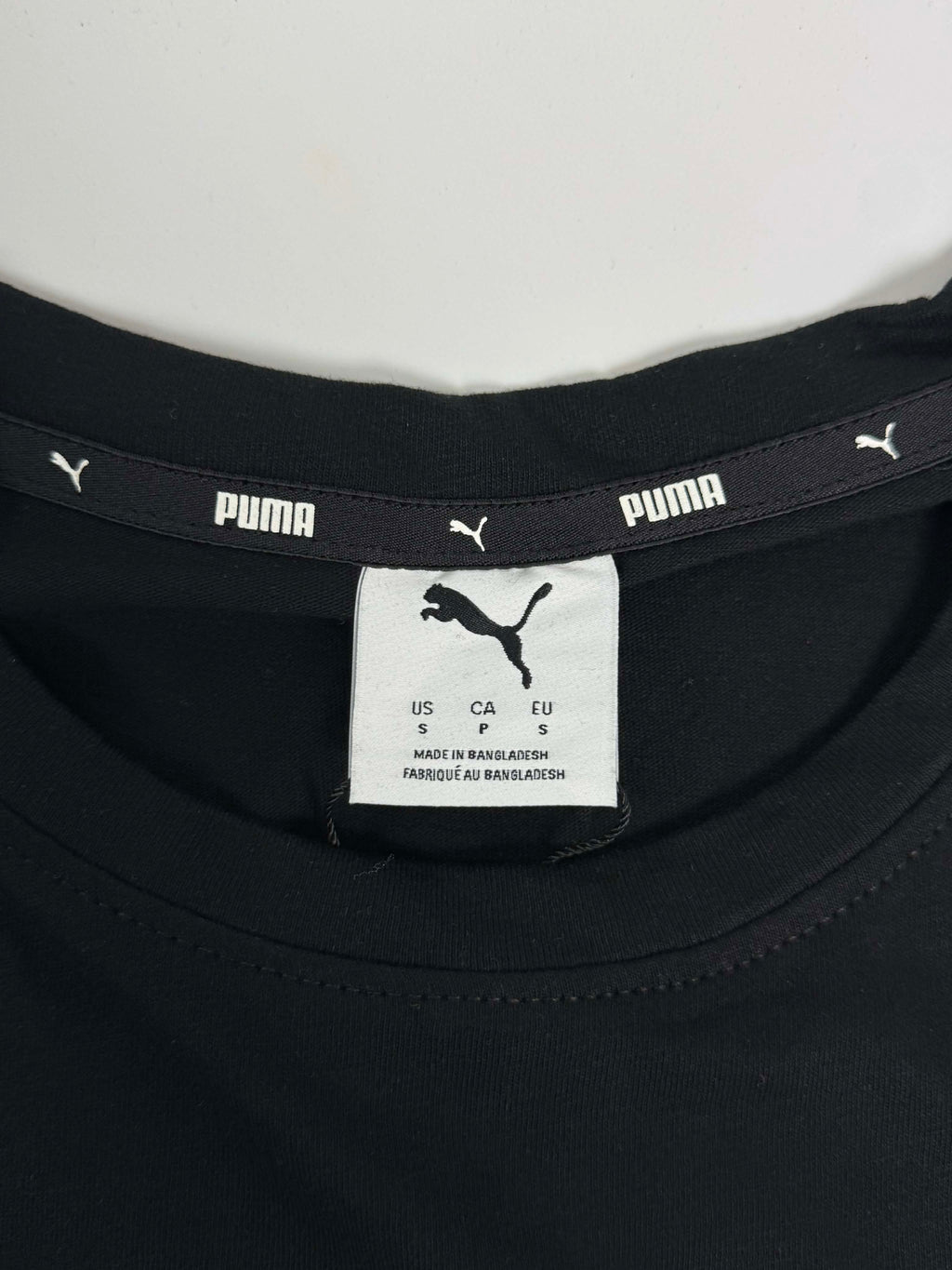 puma t-shirt noir