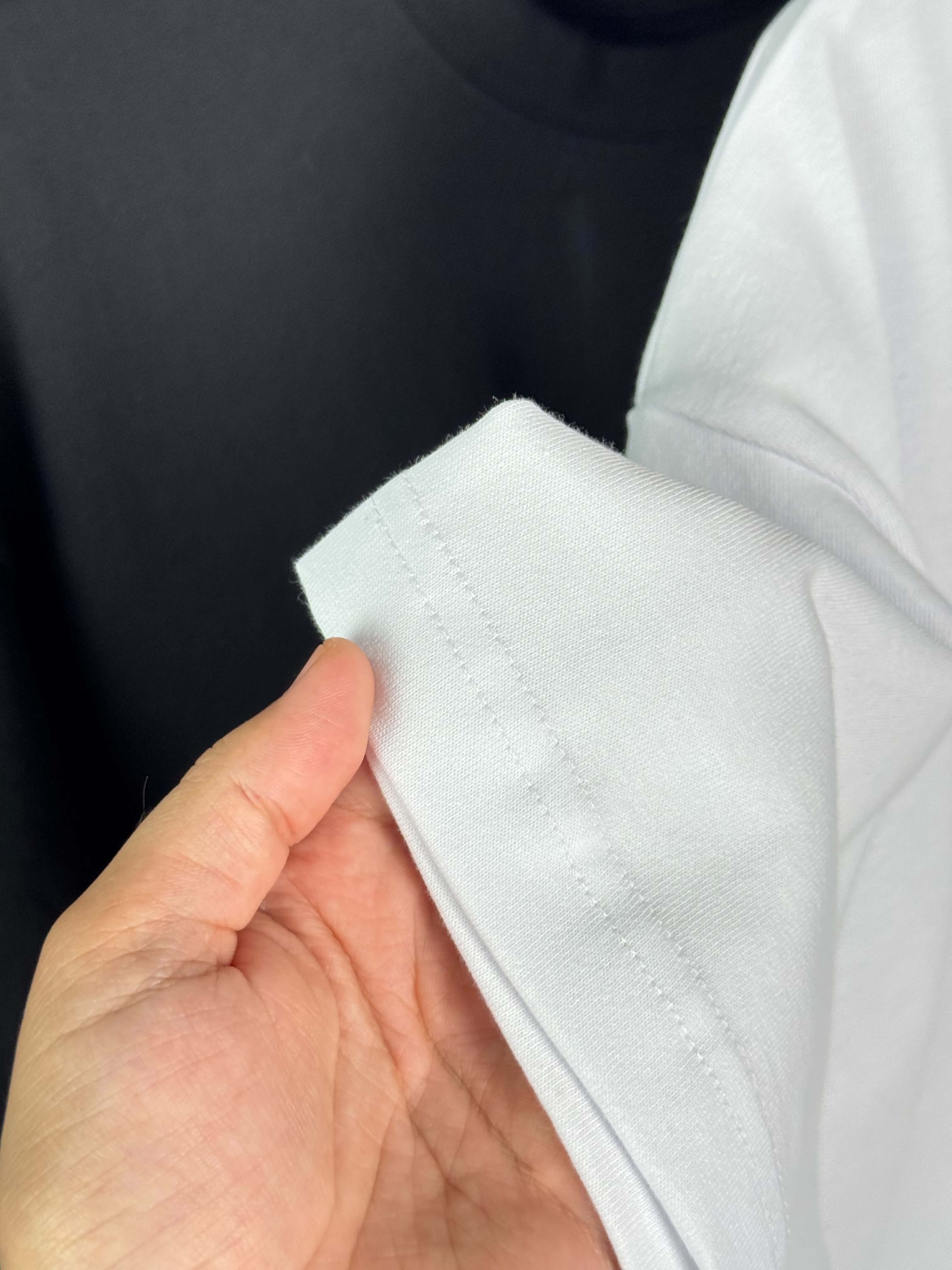 Oversize plus white shirt "PREMIUM" (blanc)