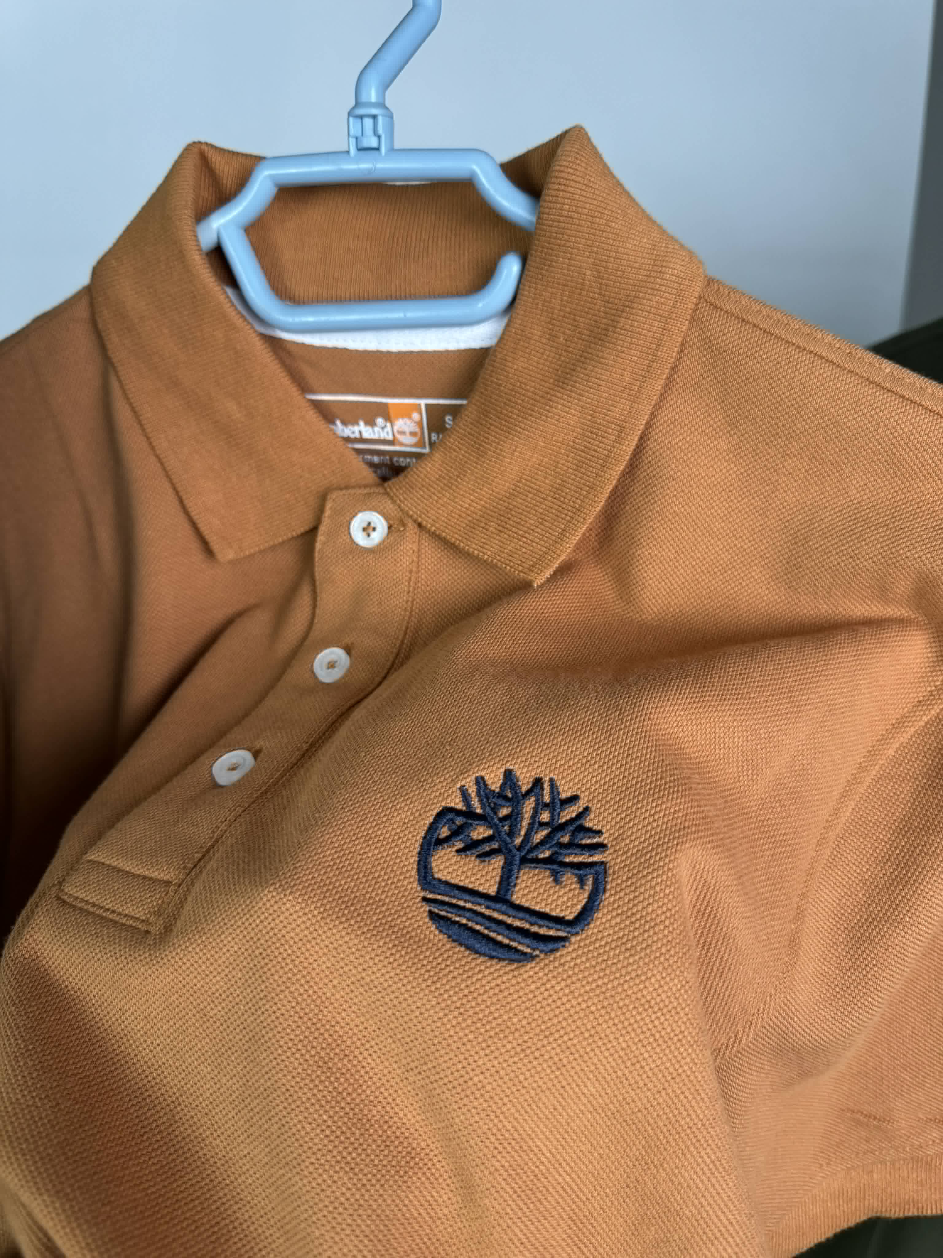 Timberland polo shirt camel