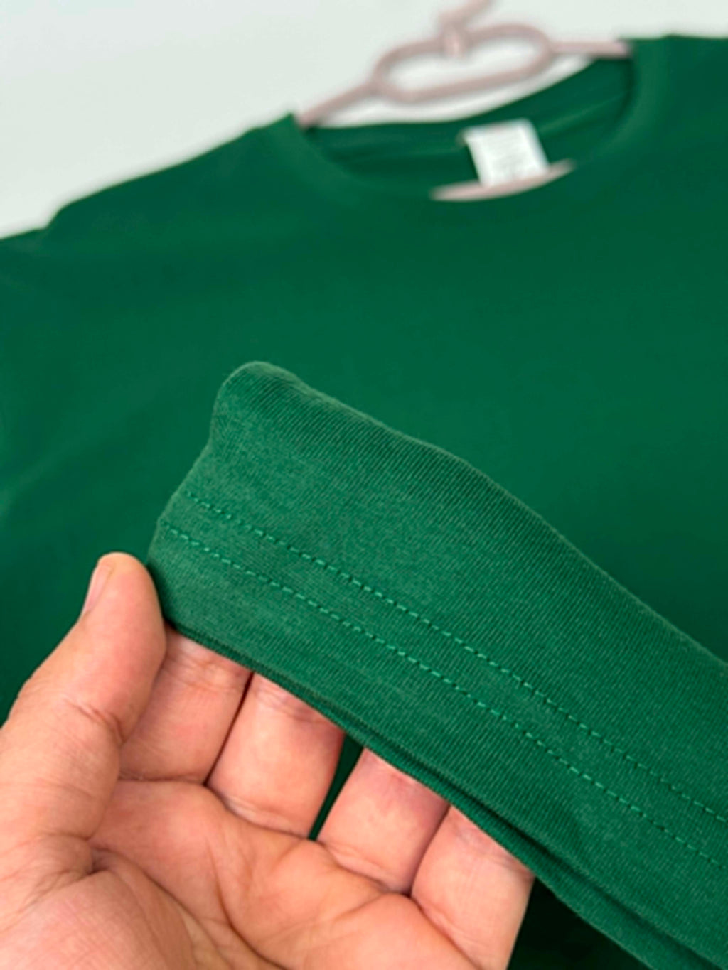 Semi Oversize bottle green shirt (vert bouteille)