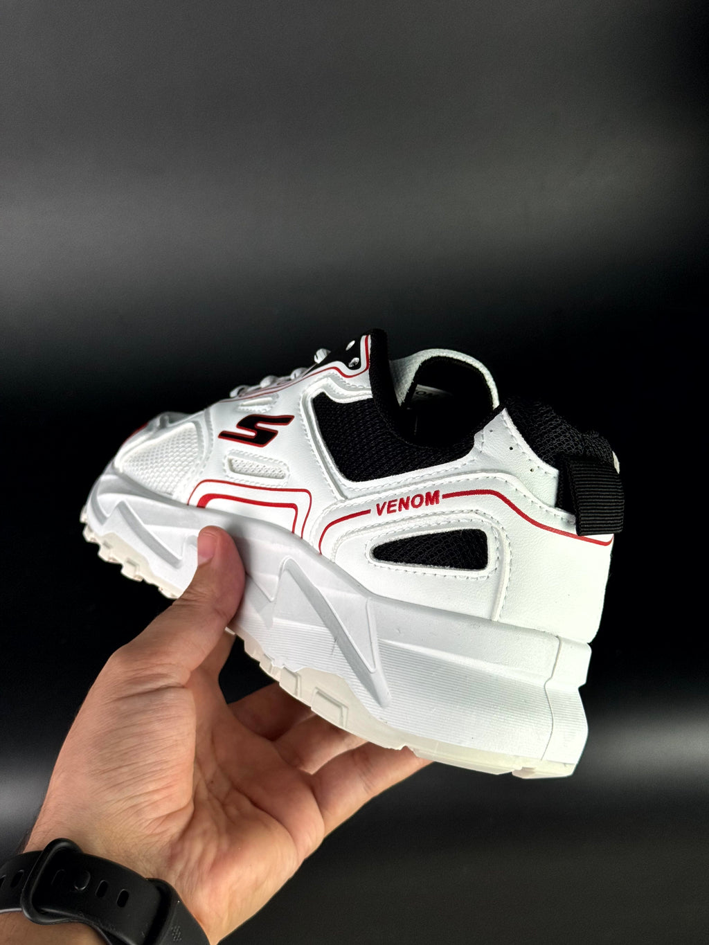 sketchers venom III blanche