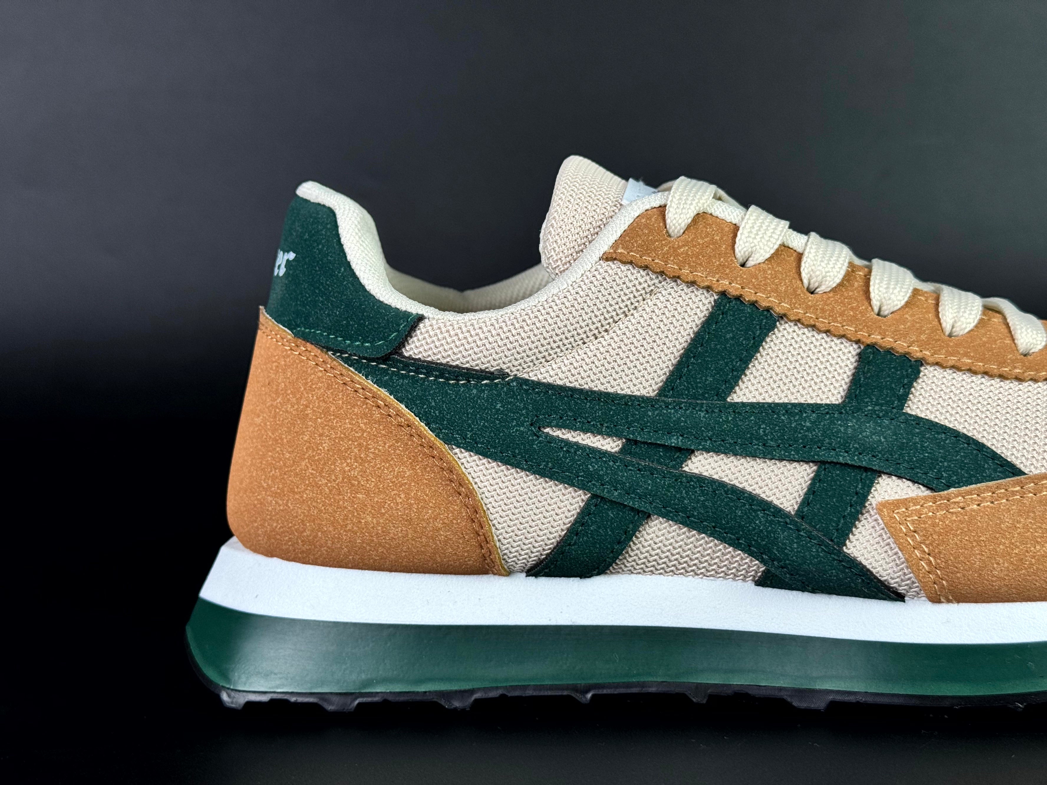 asics EDR 78 marron/vert
