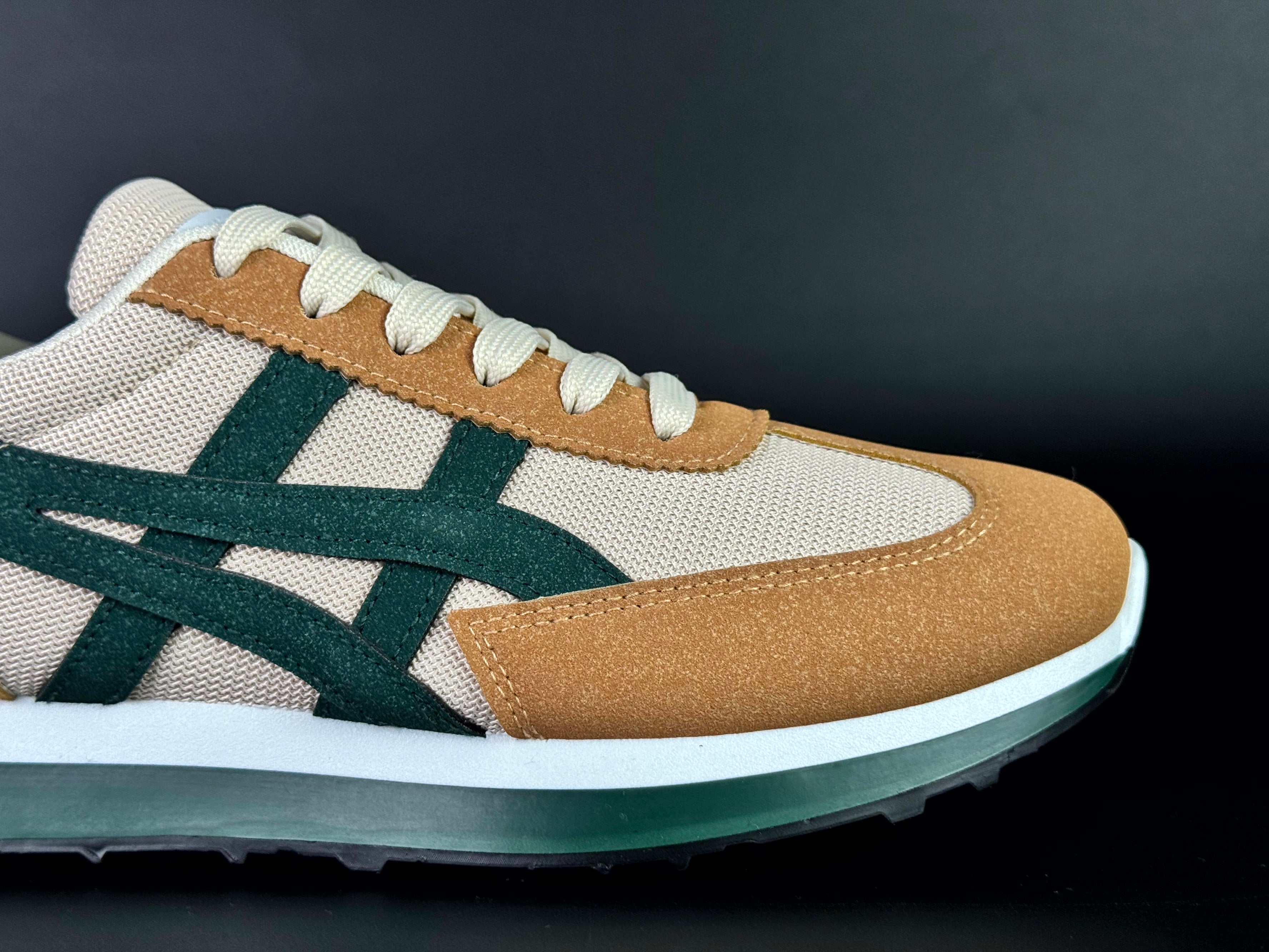 asics EDR 78 marron/vert