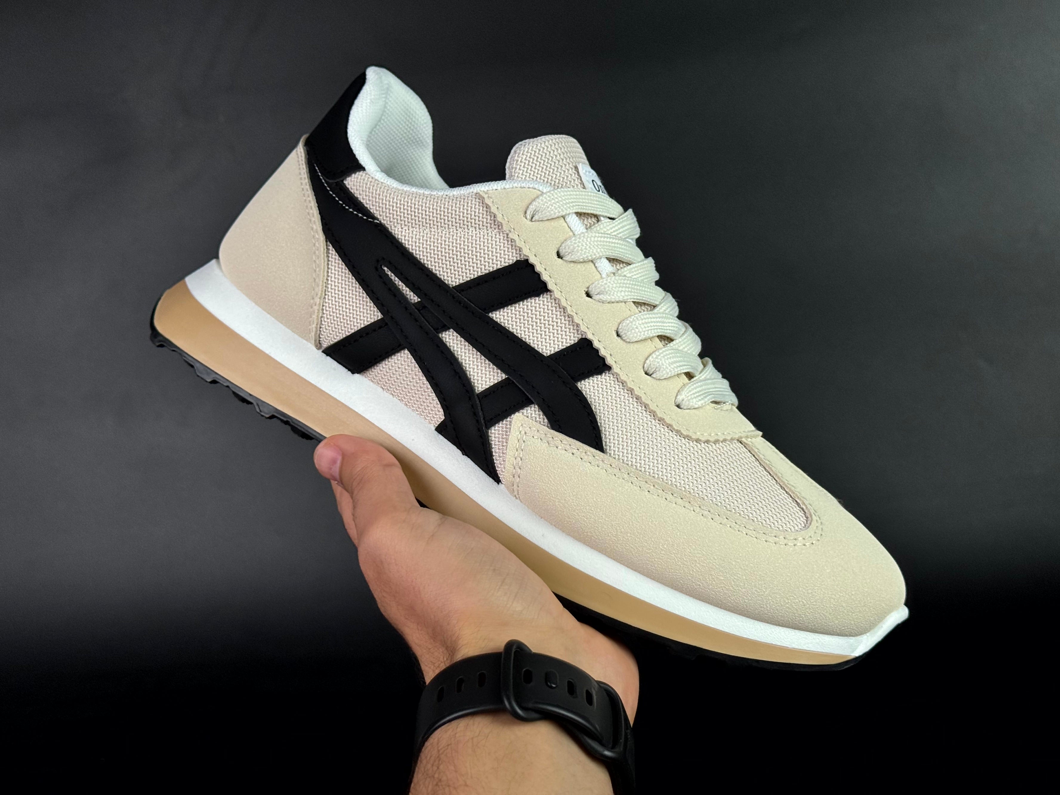 asics EDR 78 beige/noir