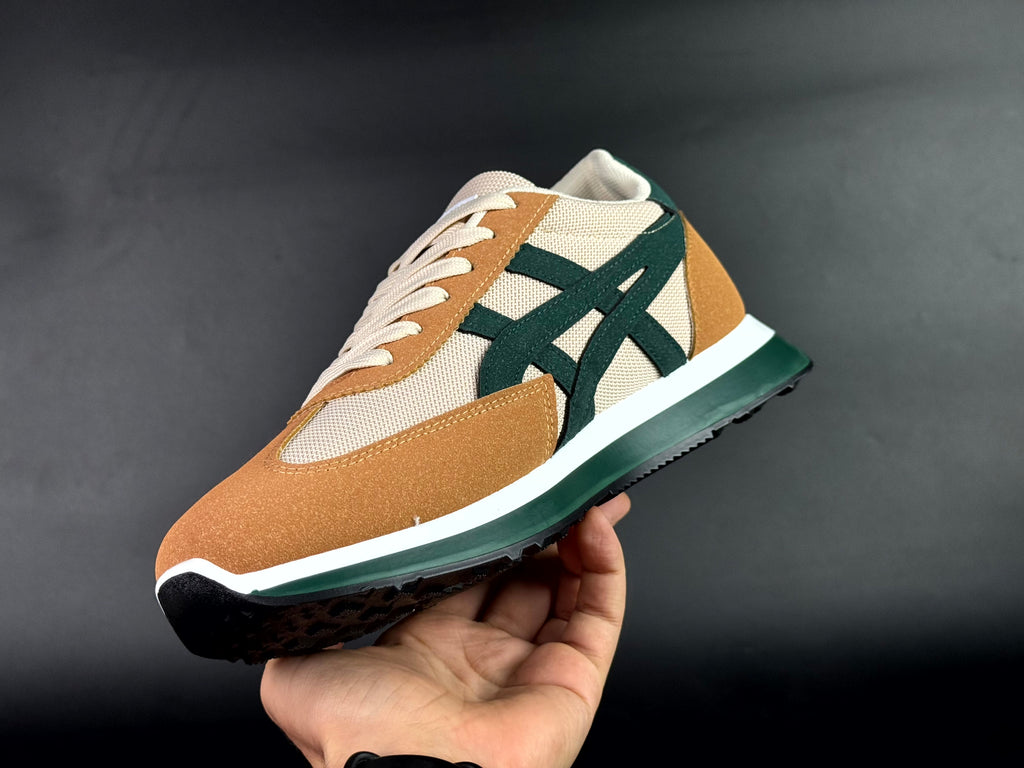 asics EDR 78 marron/vert