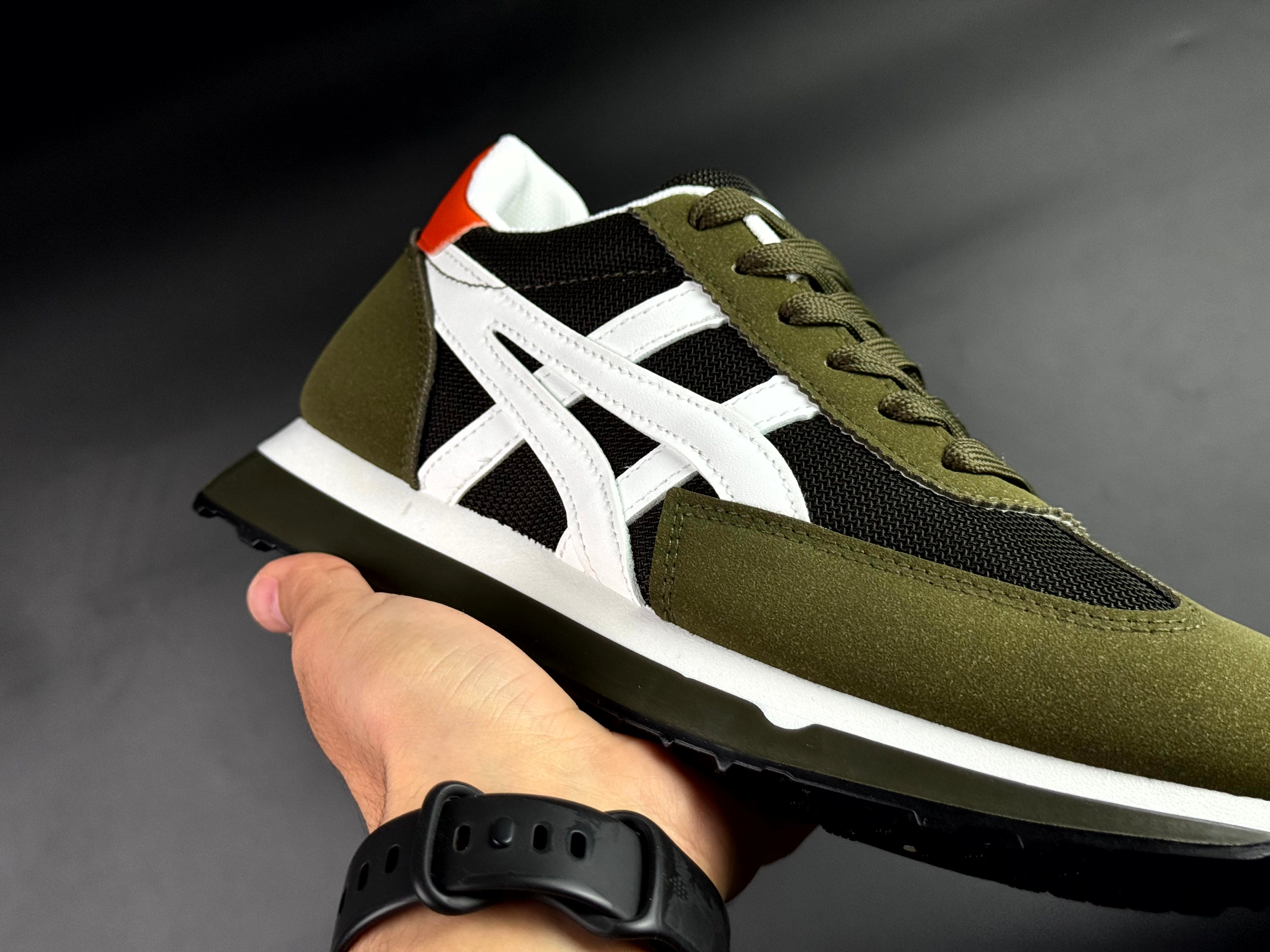 asics EDR 78 vert/blanc