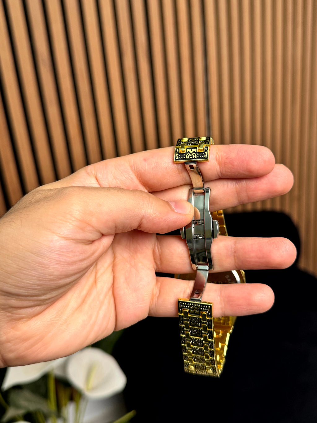 fensir watch islami golden color