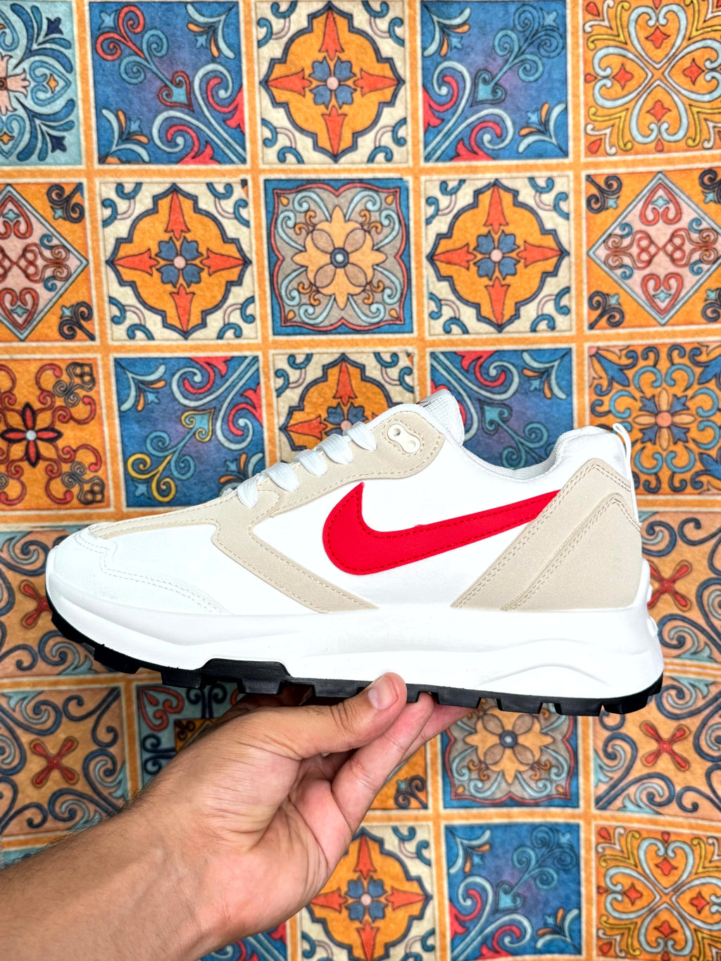 Nike elite high beige