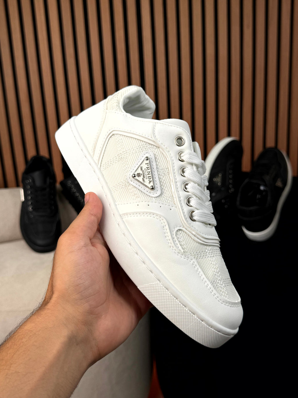 PRADA Critian Le boutin white white