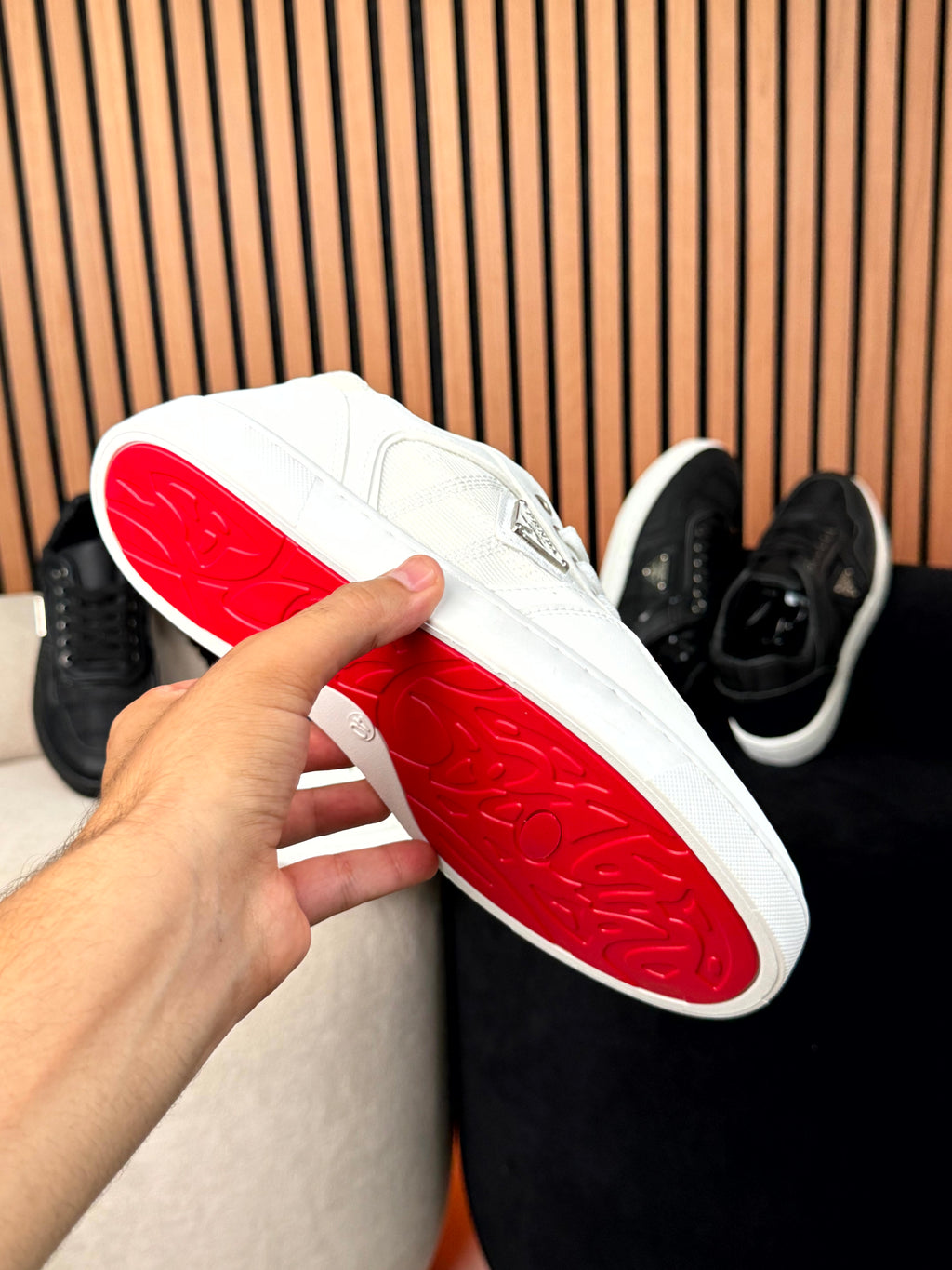 PRADA Critian Le boutin white white