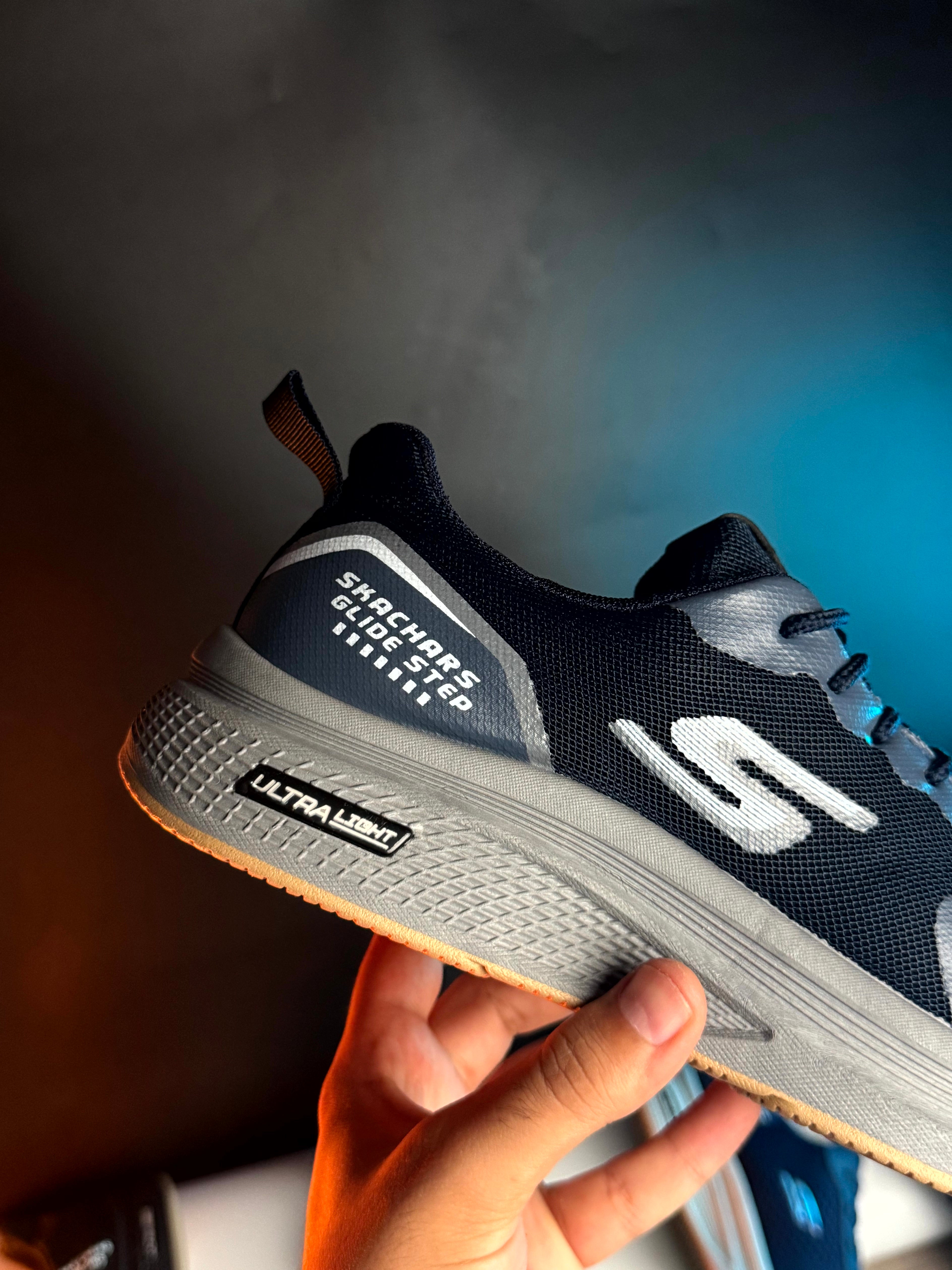 sketchers ultralight step bleu