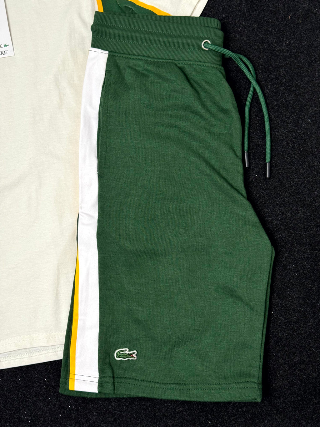 Lacoste ensemble blanc/vert