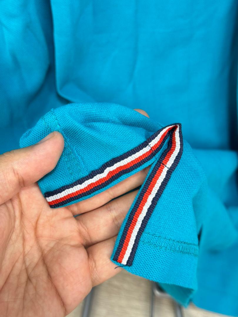tommi polo shirt bleu vert