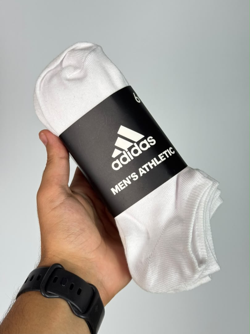 6-Pack Adidas sockets Original (blanc)