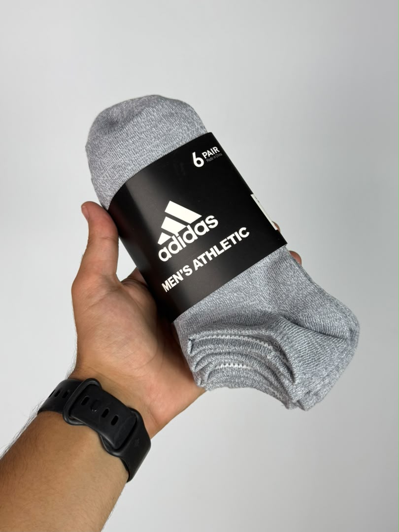 6-Pack Adidas sockets Original (gris)