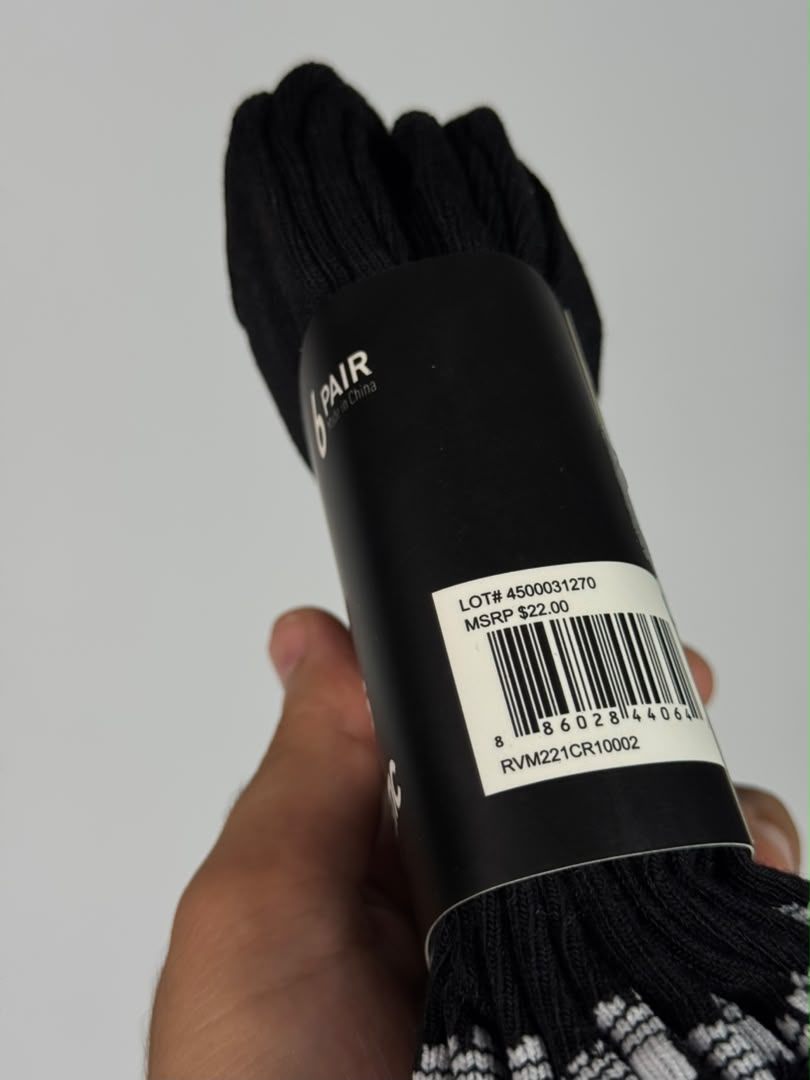 6-Pack Adidas sockets Original (noir)