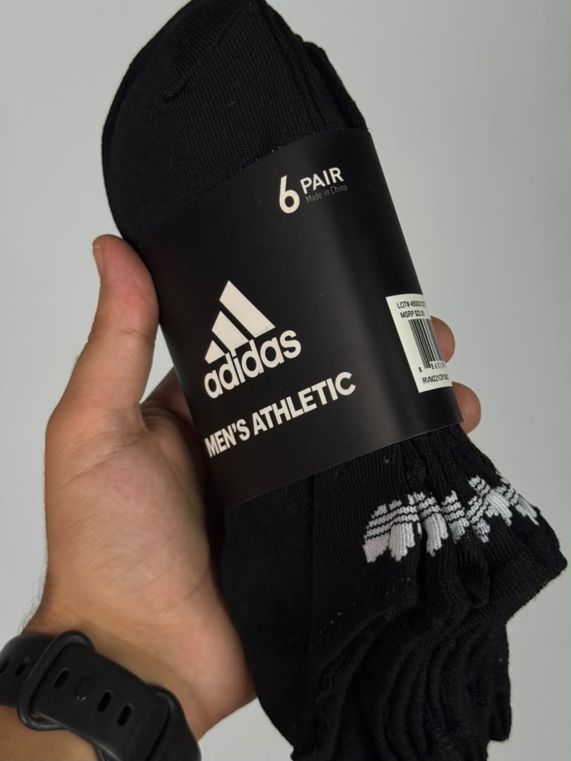 6-Pack Adidas sockets Original (noir)